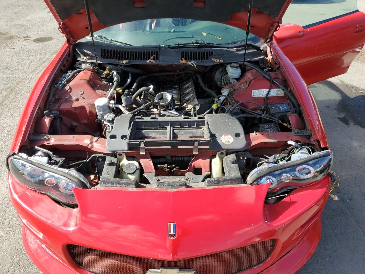 1998 Chevrolet Camaro Z28 Red vin: 2G1FP22G4W2130570