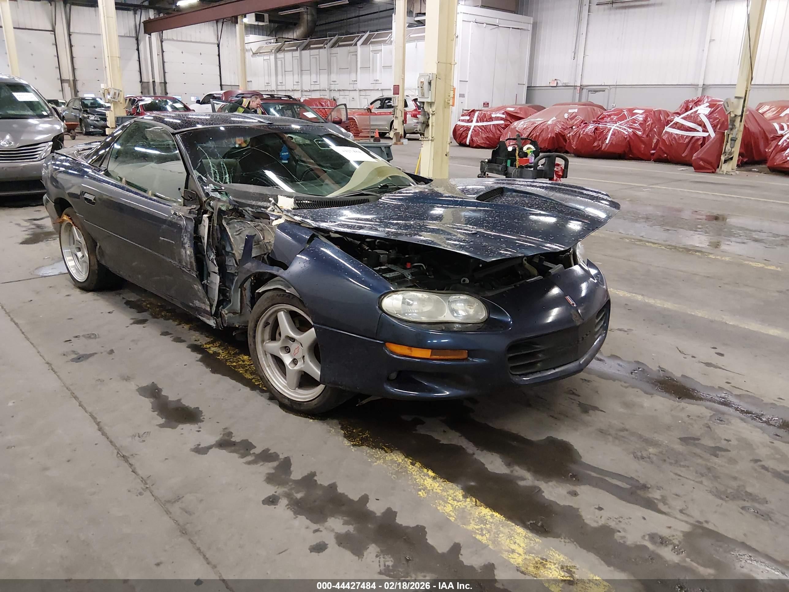 1999 Chevrolet Camaro Z28 Синий vin: 2G1FP22G4X2101667