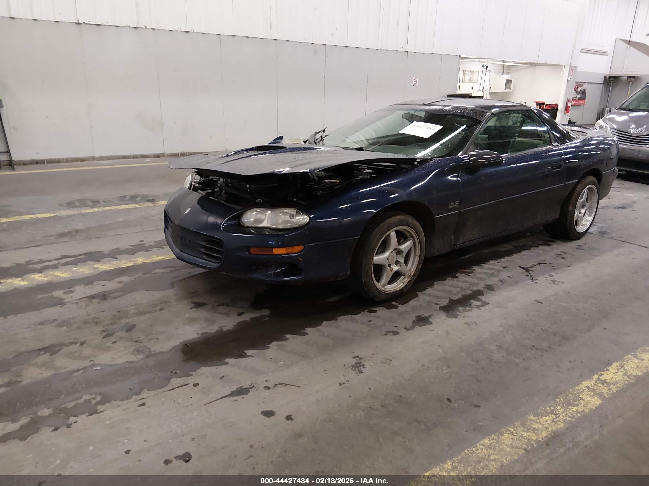 1999 Chevrolet Camaro Z28 Синий vin: 2G1FP22G4X2101667