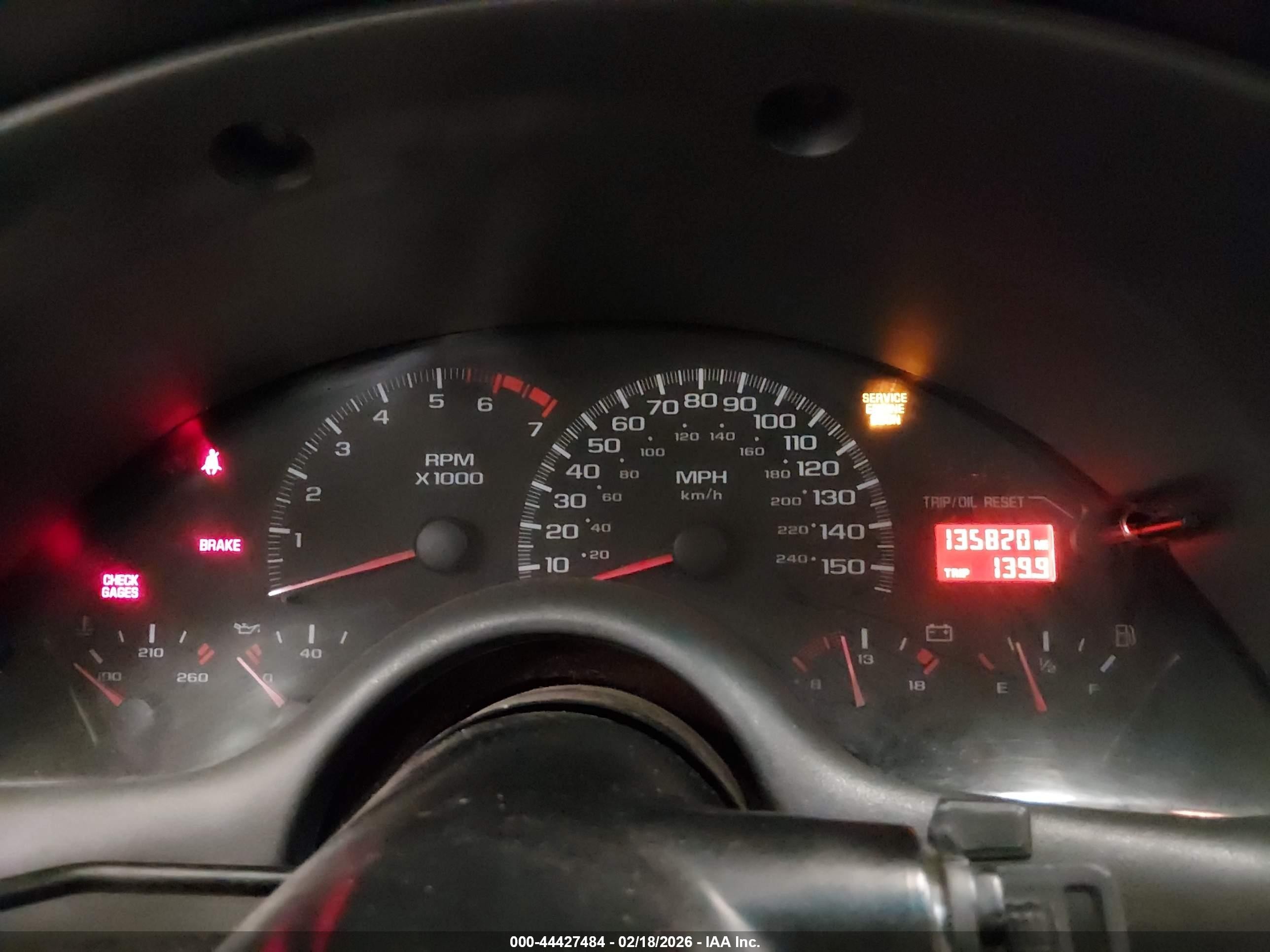 1999 Chevrolet Camaro Z28 Синий vin: 2G1FP22G4X2101667