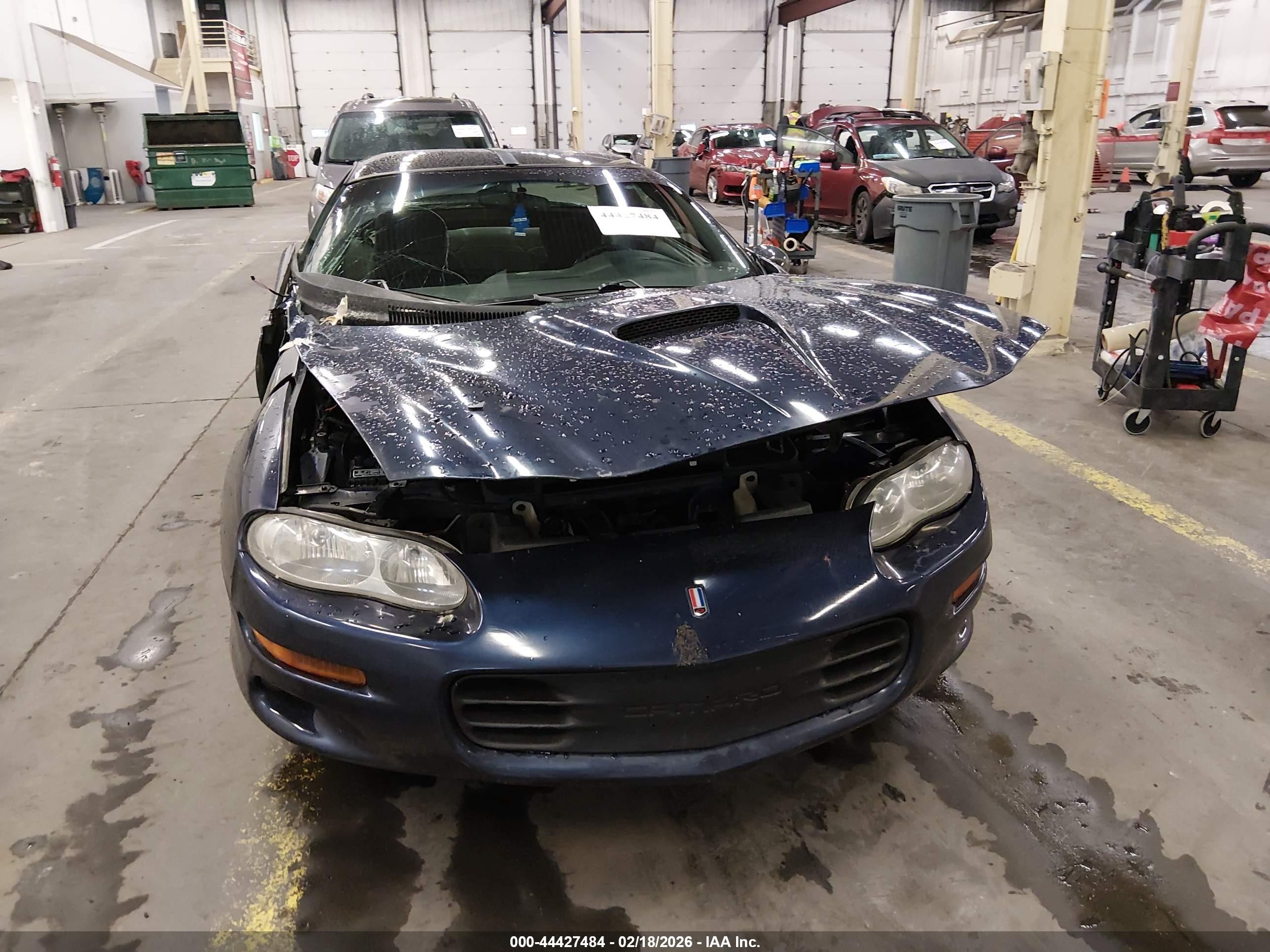 1999 Chevrolet Camaro Z28 Синий vin: 2G1FP22G4X2101667