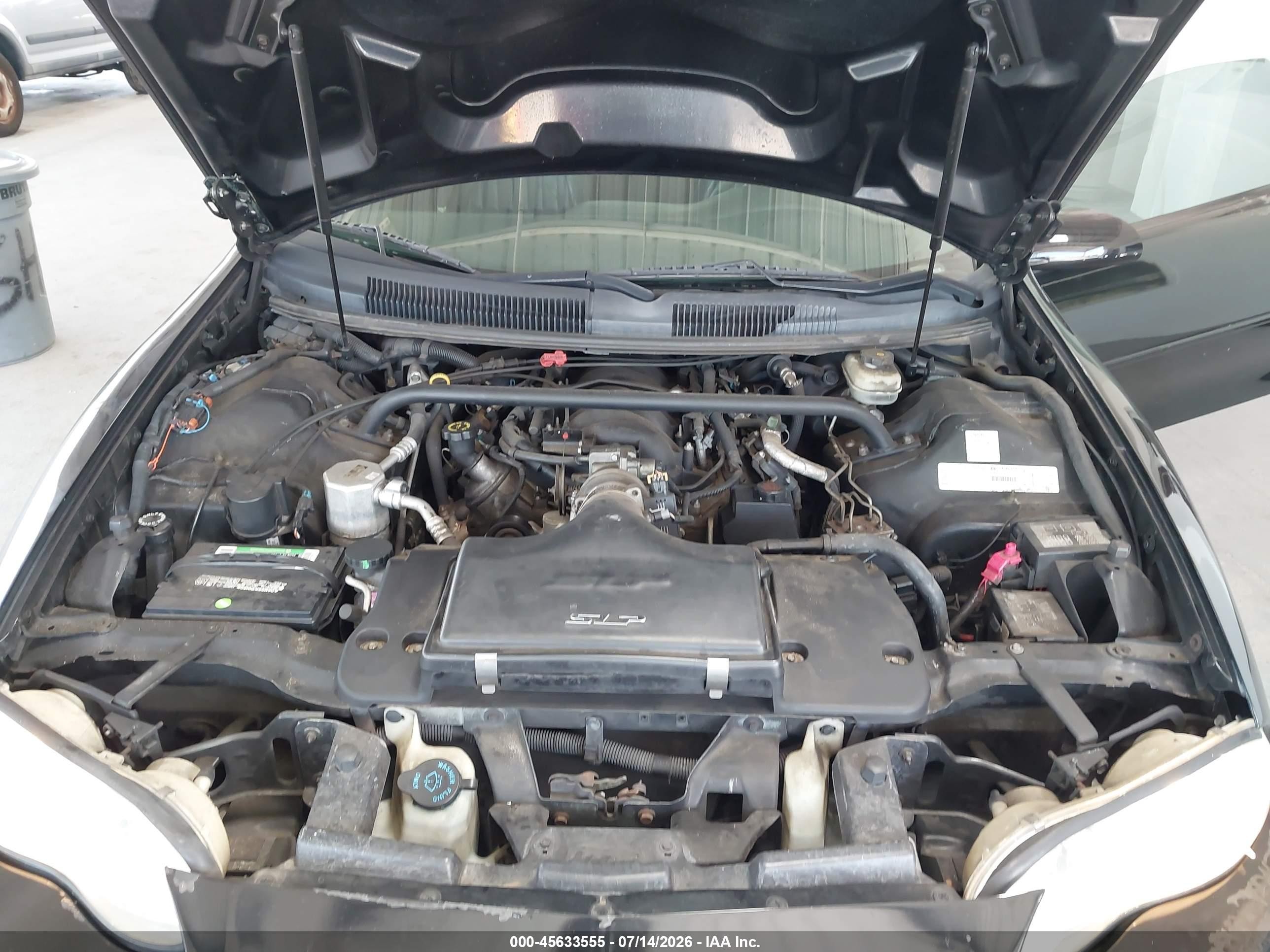 2001 Chevrolet Camaro Z28 Black vin: 2G1FP22G612141840