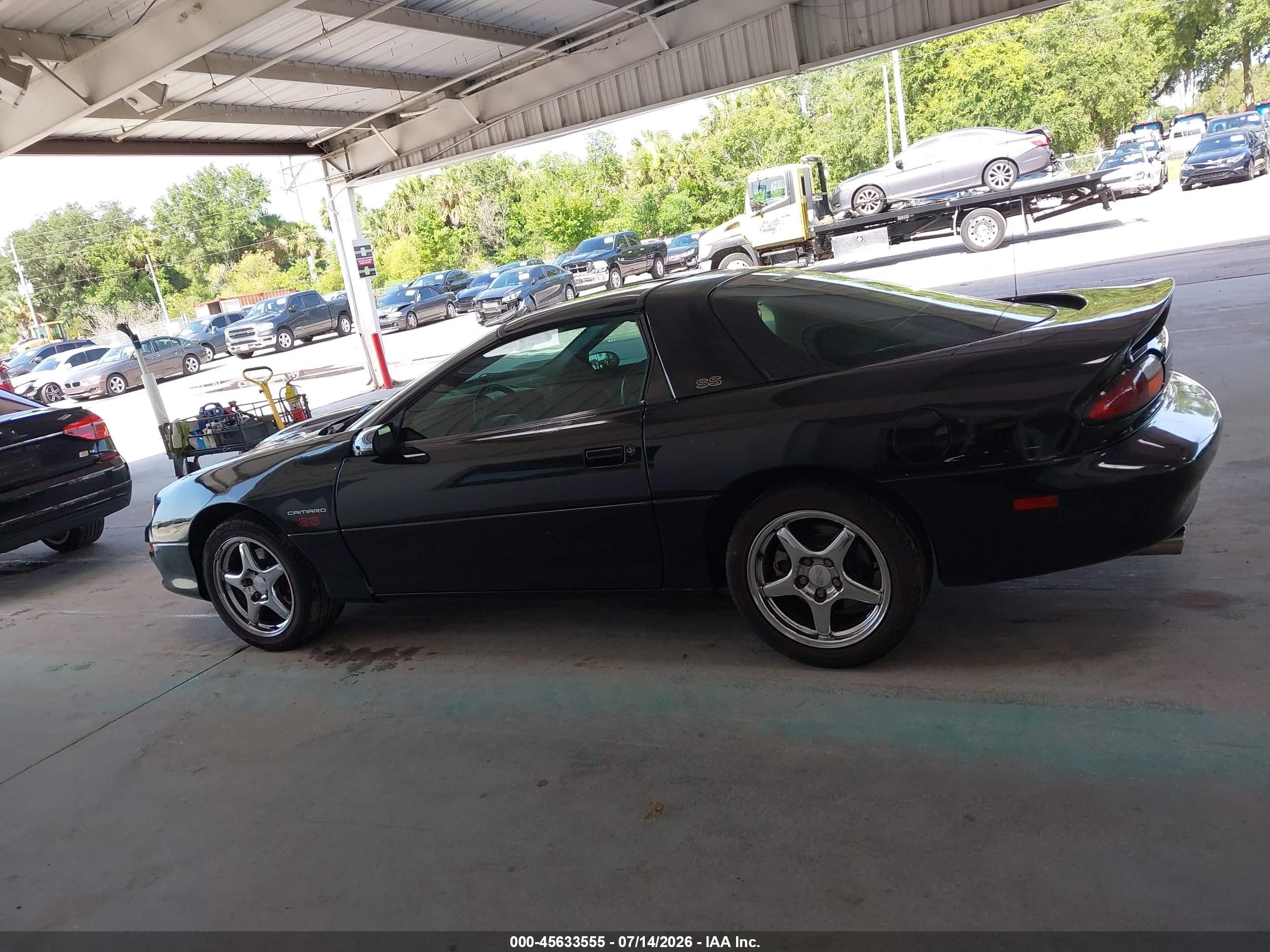 2001 Chevrolet Camaro Z28 Black vin: 2G1FP22G612141840