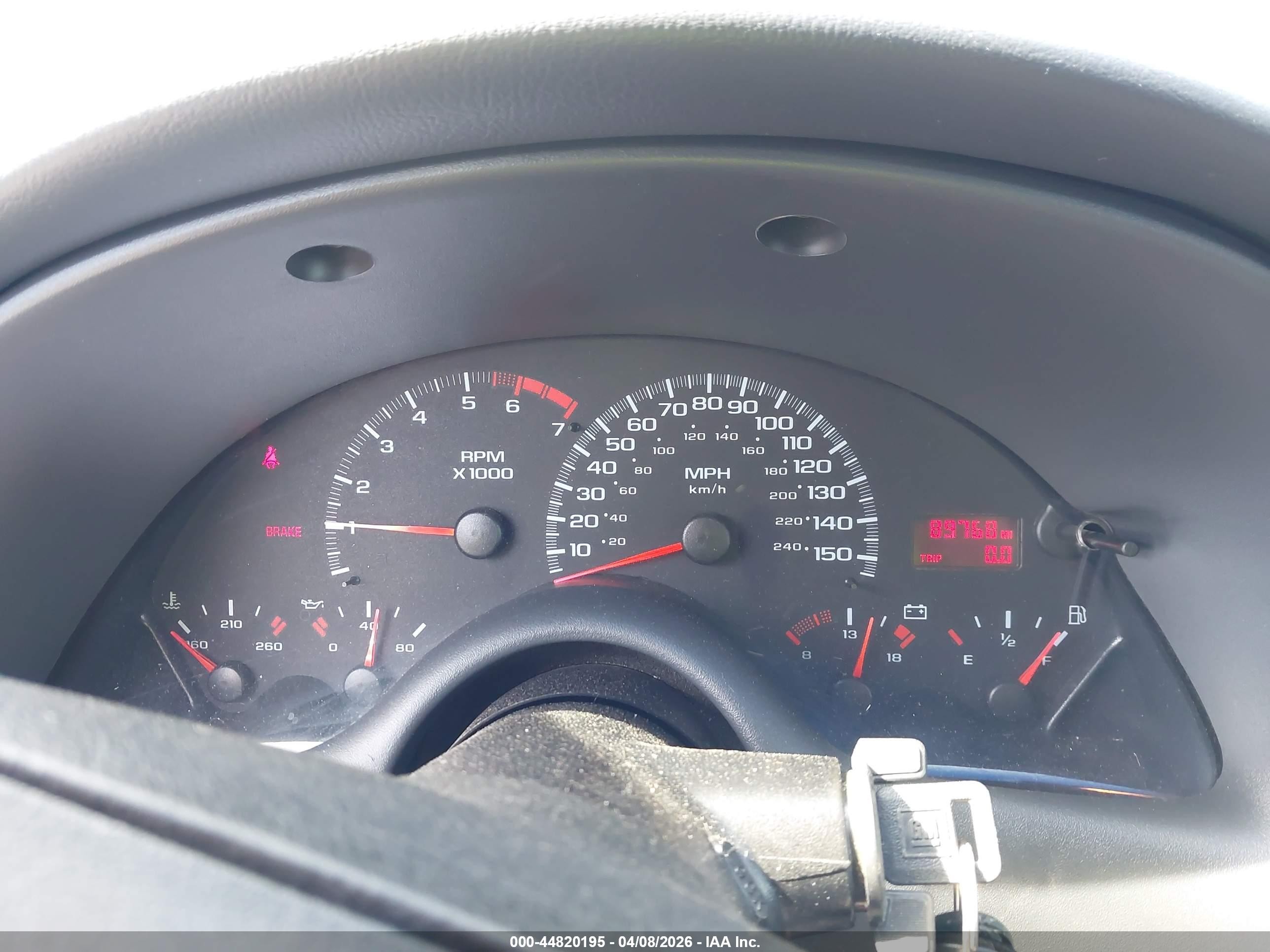 1998 Chevrolet Camaro Z28 Черный vin: 2G1FP22G6W2124642