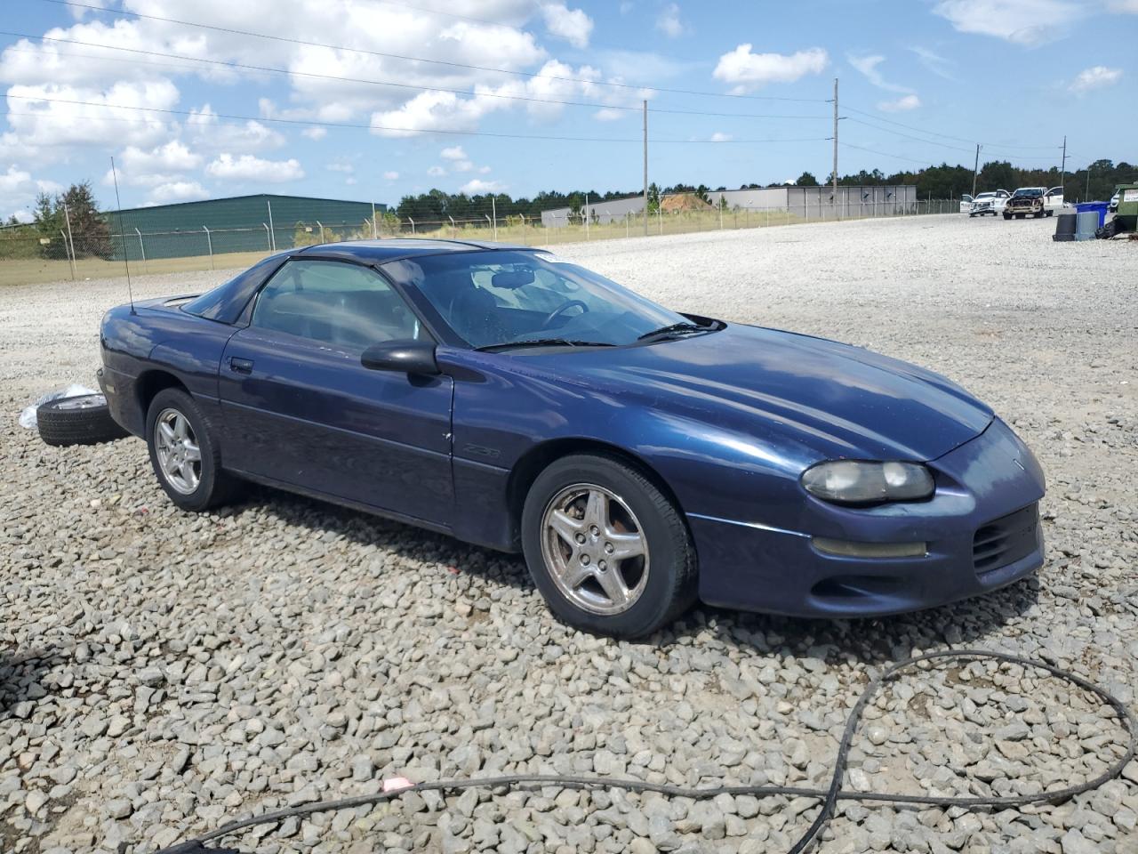 1998 Chevrolet Camaro Z28 Blue vin: 2G1FP22G6W2122325