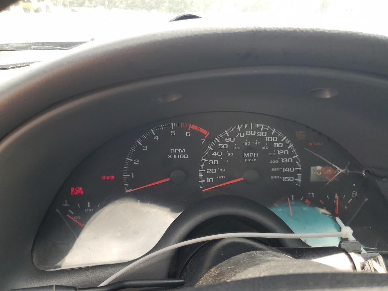 1998 Chevrolet Camaro Z28 Blue vin: 2G1FP22G6W2122325