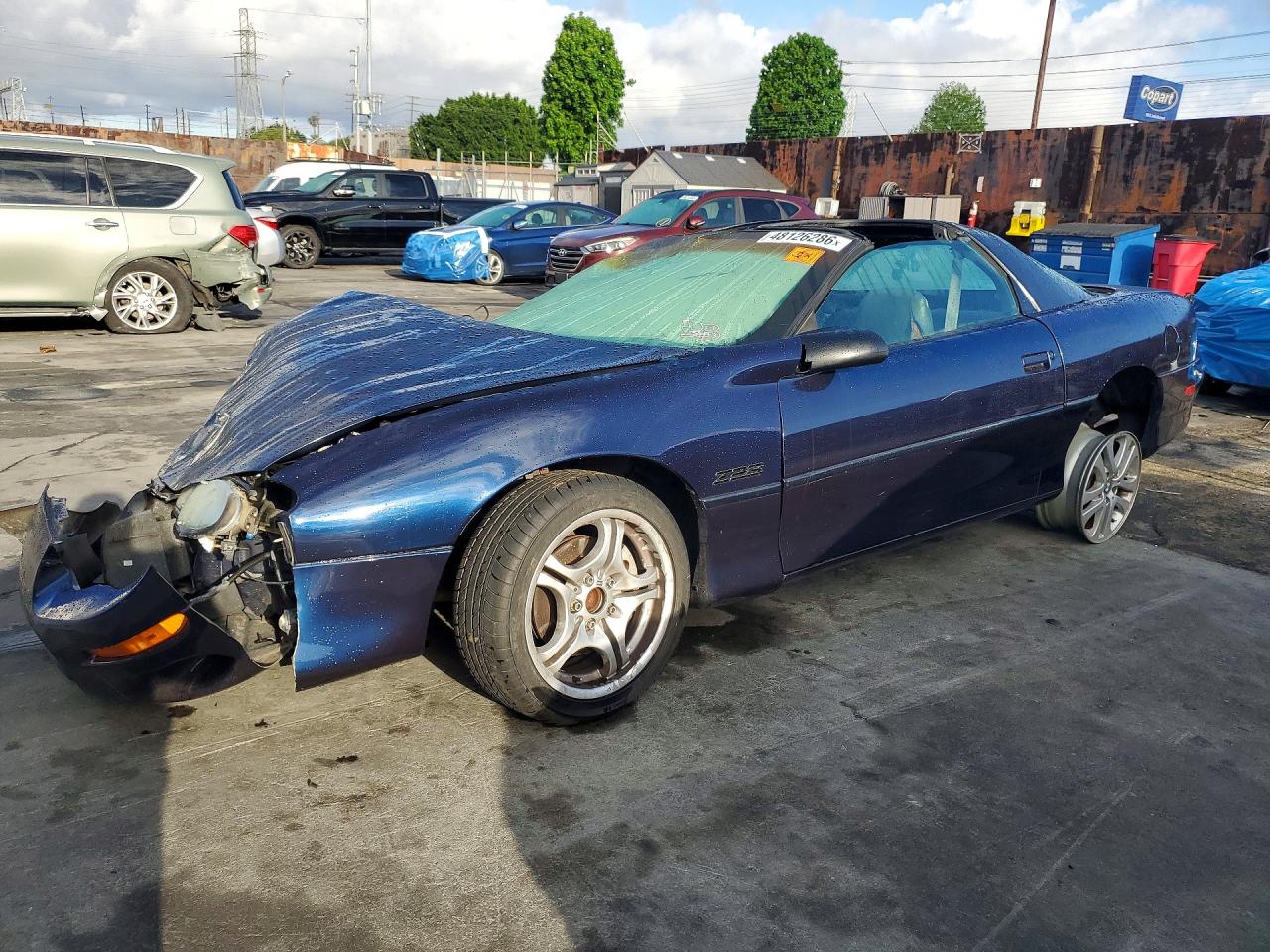 1998 Chevrolet Camaro Z28 Синий vin: 2G1FP22G6W2130506