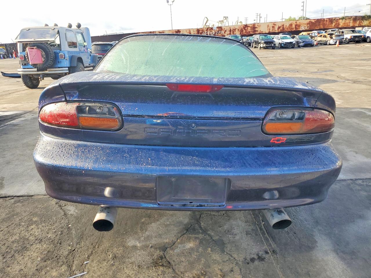 1998 Chevrolet Camaro Z28 Blue vin: 2G1FP22G6W2130506