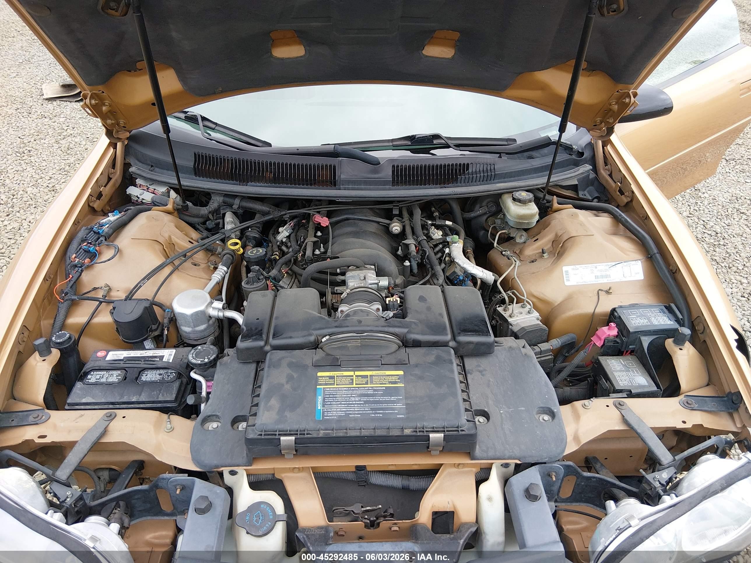 1998 Chevrolet Camaro Z28 Orange vin: 2G1FP22G6W2130537