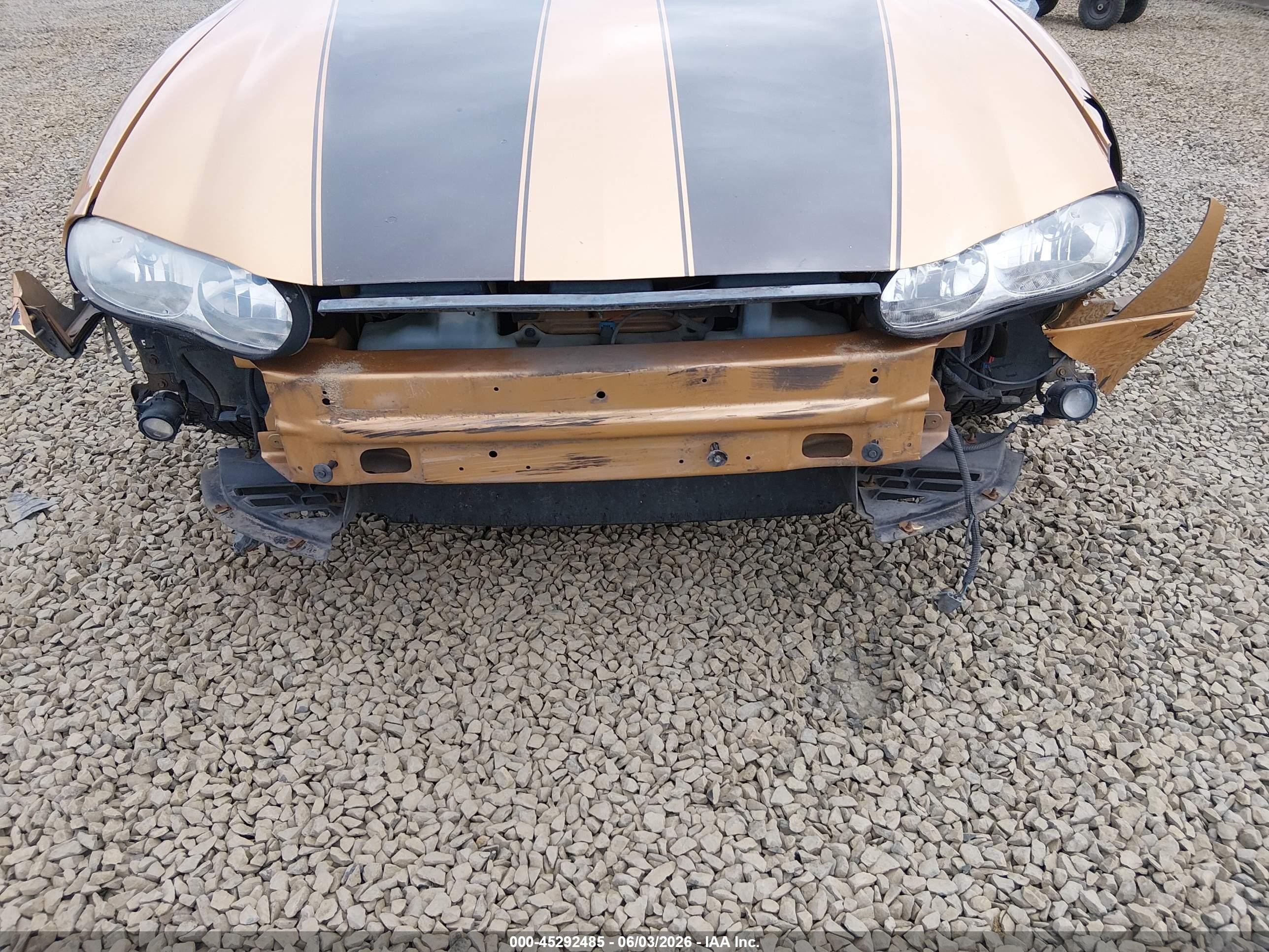 1998 Chevrolet Camaro Z28 Orange vin: 2G1FP22G6W2130537