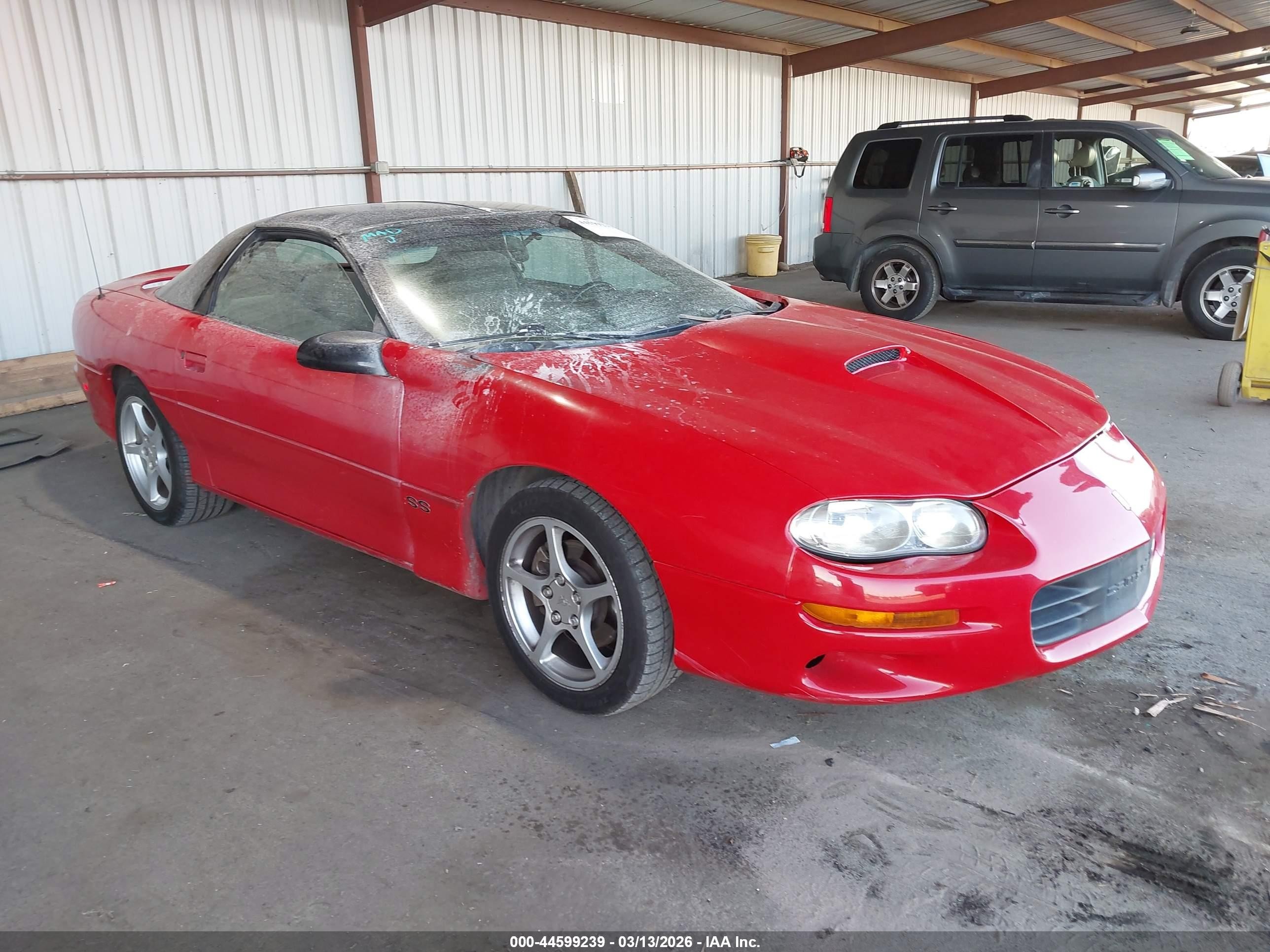 1999 Chevrolet Camaro Z28 Красный vin: 2G1FP22G6X2116137