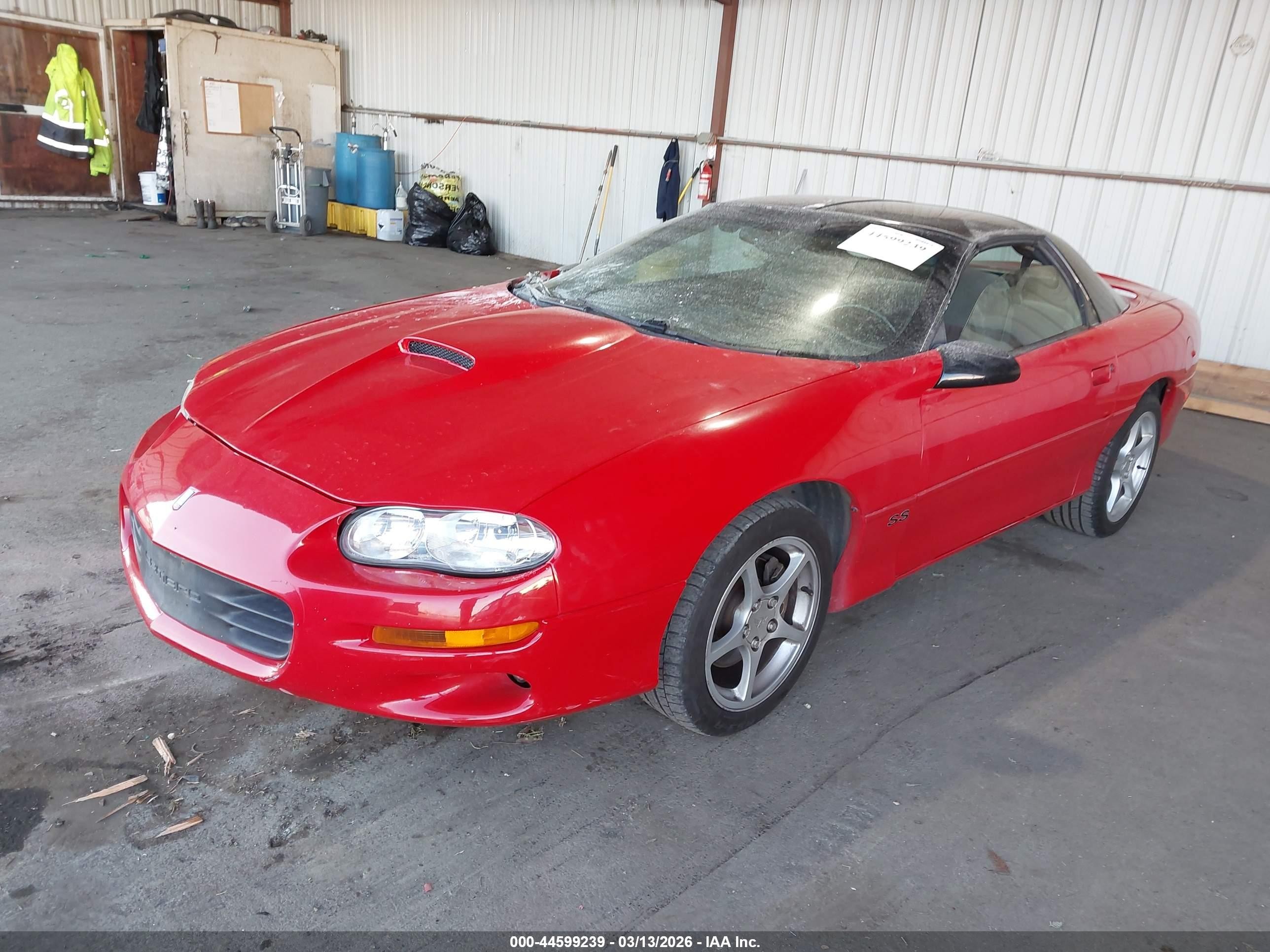 1999 Chevrolet Camaro Z28 Красный vin: 2G1FP22G6X2116137