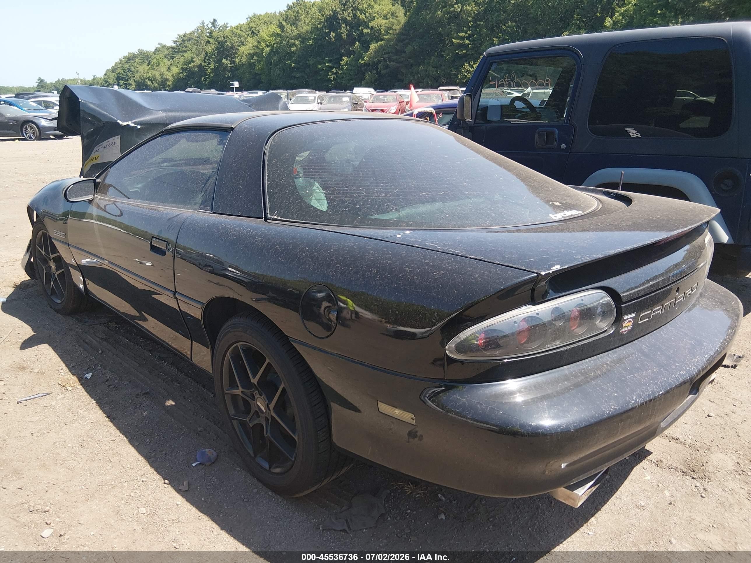 1999 Chevrolet Camaro Z28 Черный vin: 2G1FP22G6X2135027