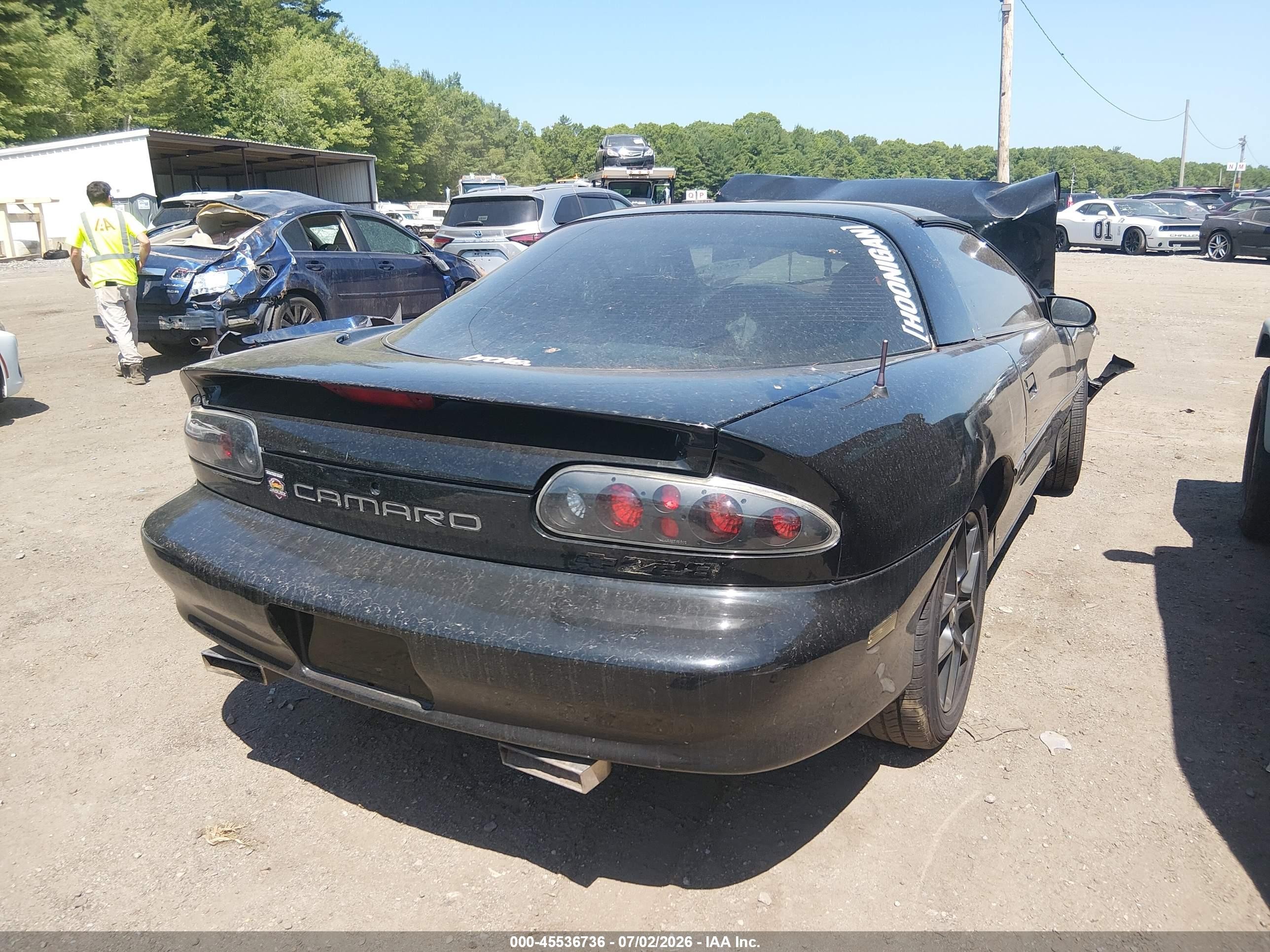 1999 Chevrolet Camaro Z28 Черный vin: 2G1FP22G6X2135027