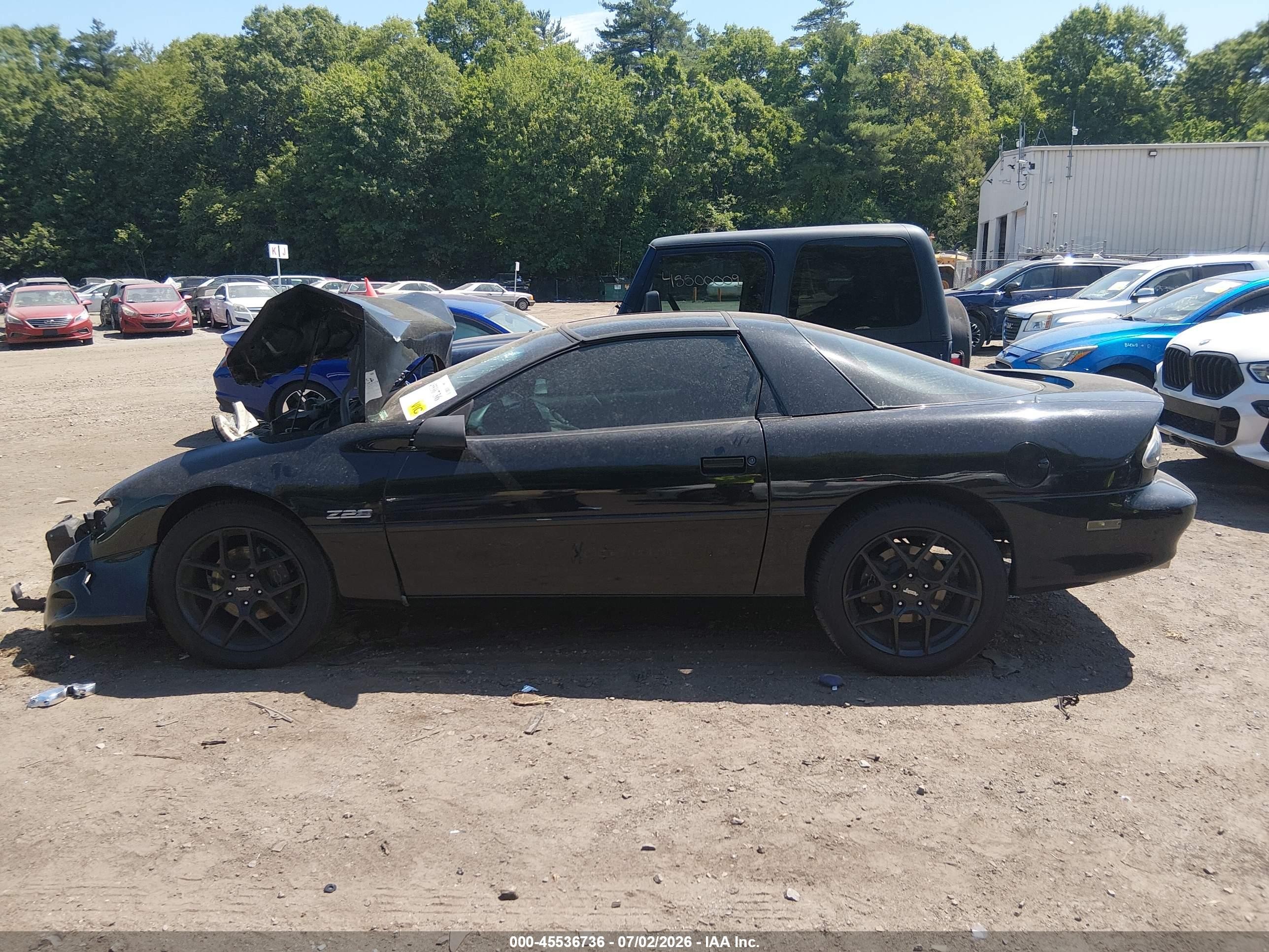 1999 Chevrolet Camaro Z28 Черный vin: 2G1FP22G6X2135027