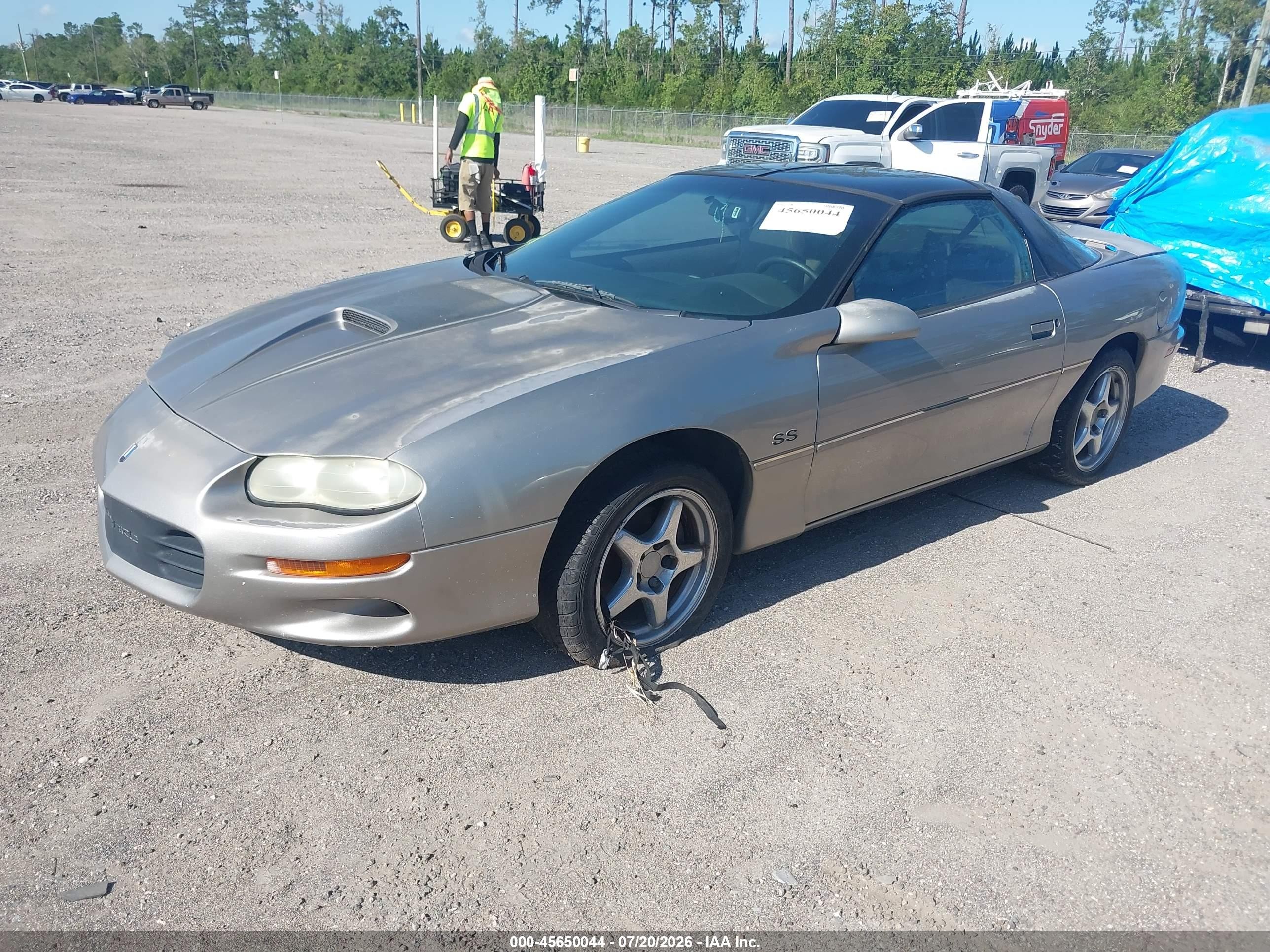 2000 Chevrolet Camaro Z28 Silver vin: 2G1FP22G6Y2128421