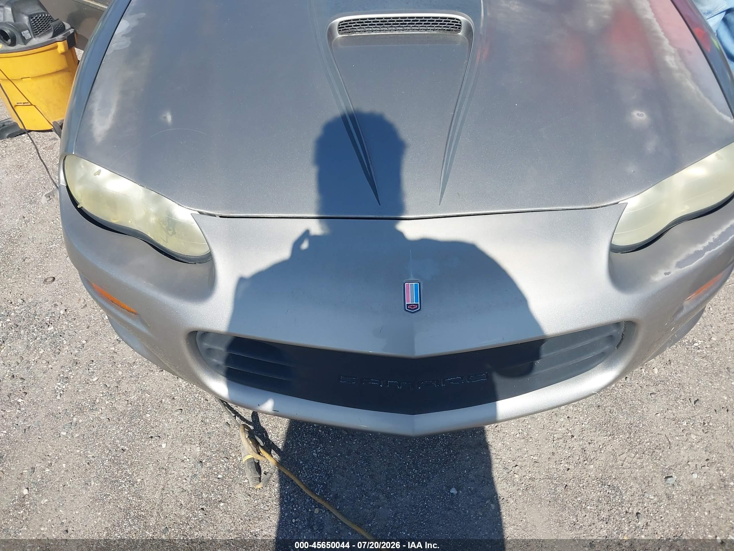 2000 Chevrolet Camaro Z28 Silver vin: 2G1FP22G6Y2128421