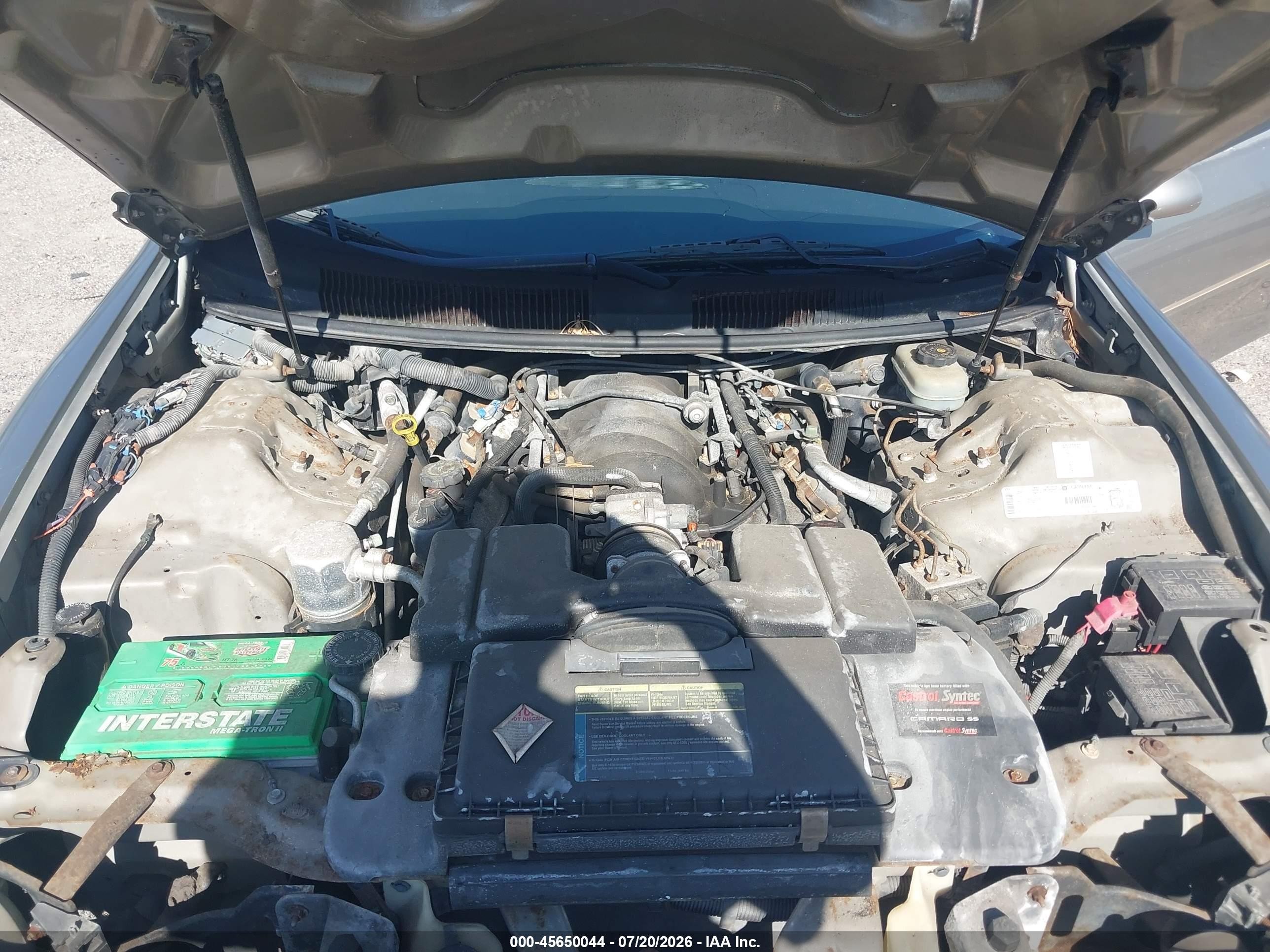 2000 Chevrolet Camaro Z28 Silver vin: 2G1FP22G6Y2128421