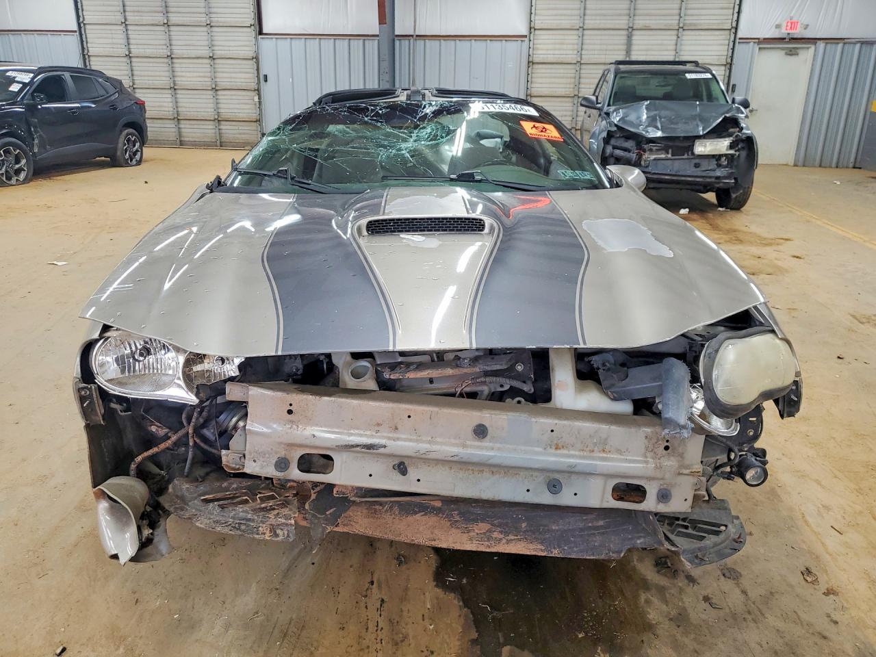 2000 Chevrolet Camaro Z28 Gray vin: 2G1FP22G6Y2176372