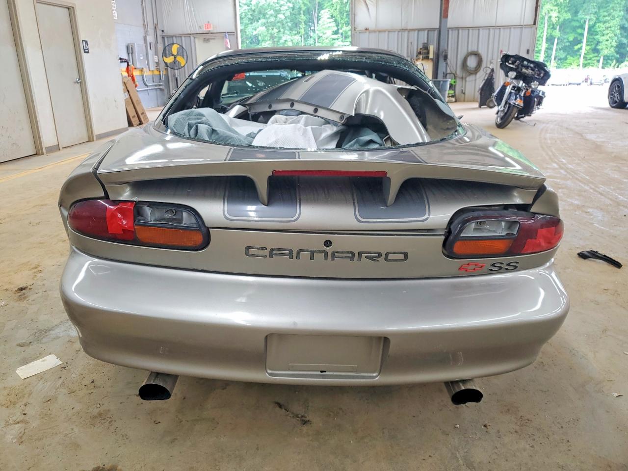 2000 Chevrolet Camaro Z28 Gray vin: 2G1FP22G6Y2176372