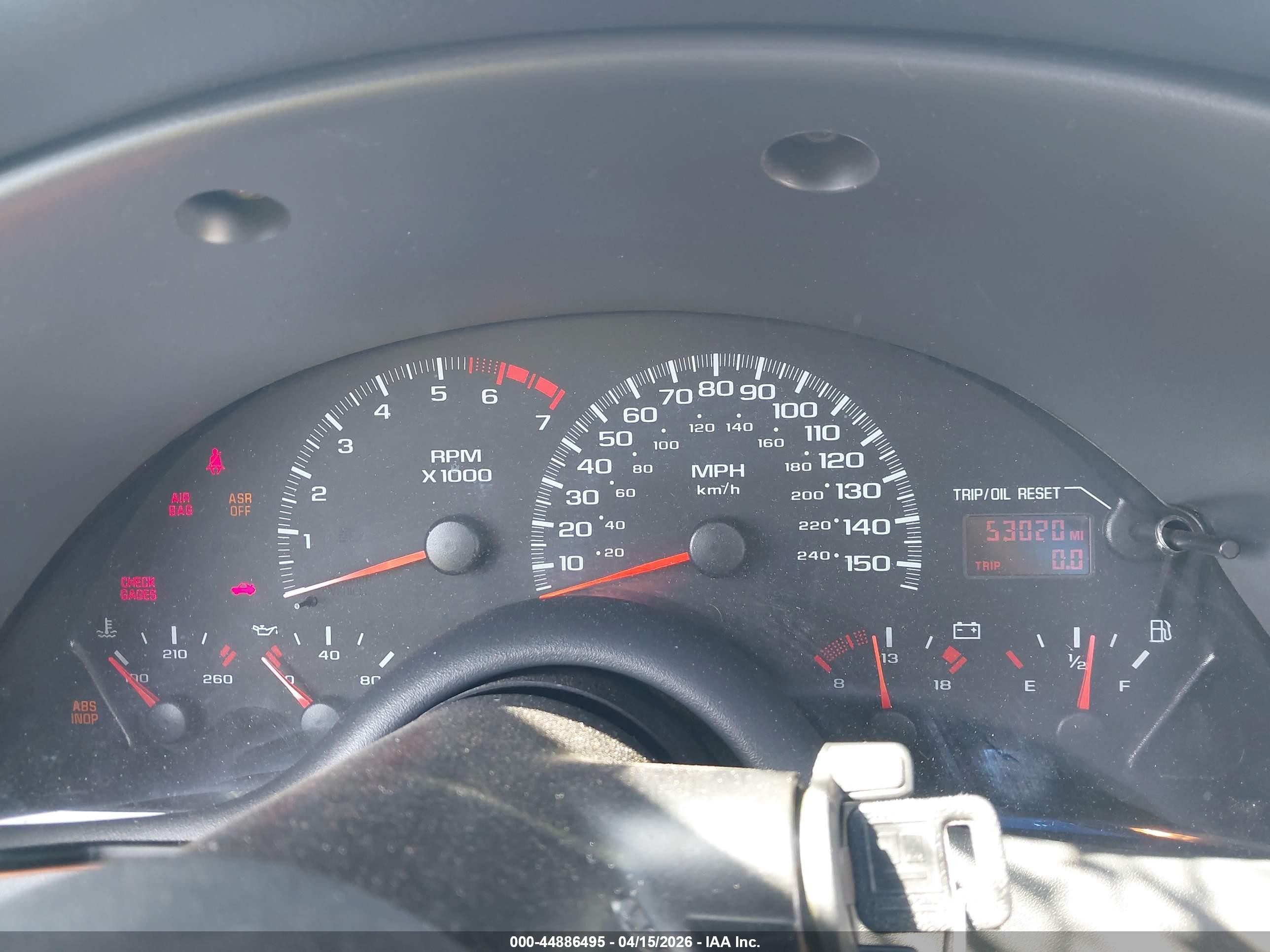 1999 Chevrolet Camaro Z28 Silver vin: 2G1FP22G7X2110377