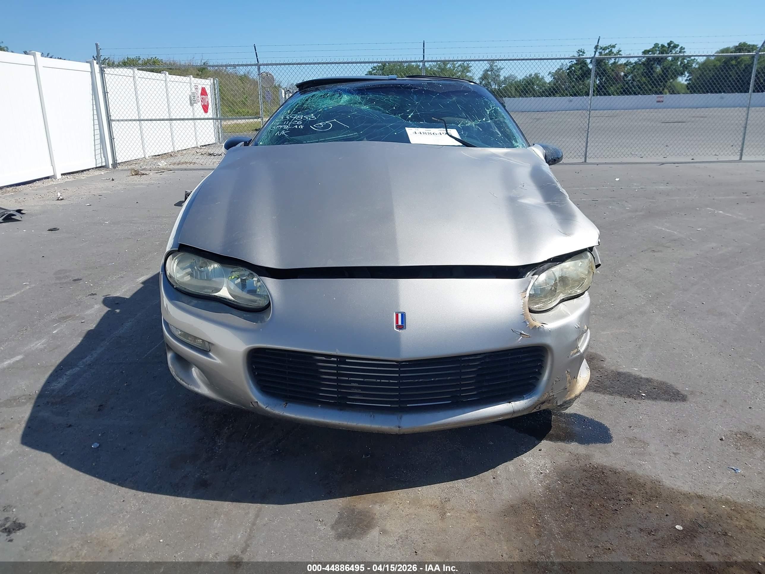 1999 Chevrolet Camaro Z28 Silver vin: 2G1FP22G7X2110377