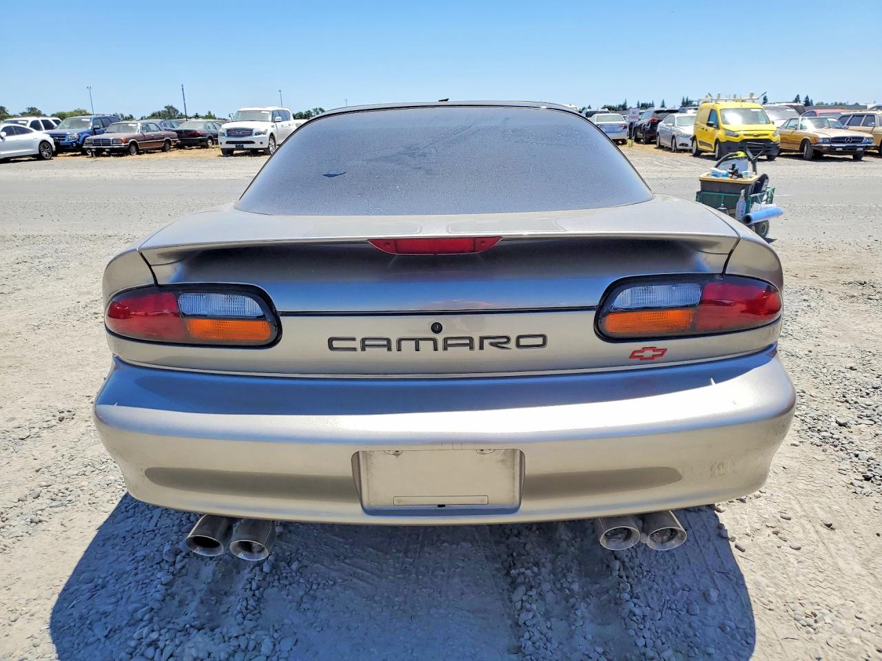 2002 Chevrolet Camaro Z28 Серебряный vin: 2G1FP22G822121493
