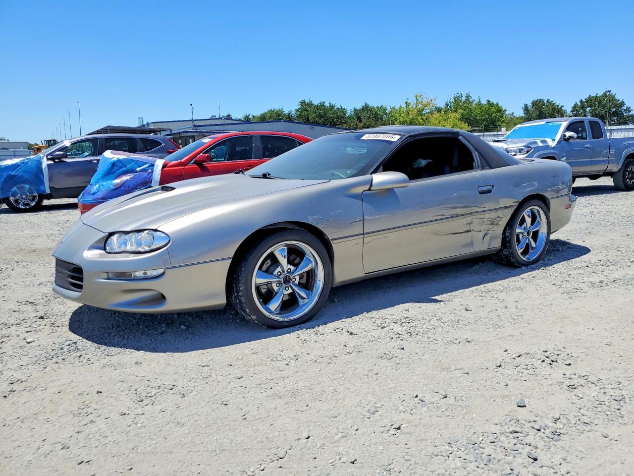 2002 Chevrolet Camaro Z28 Серебряный vin: 2G1FP22G822121493
