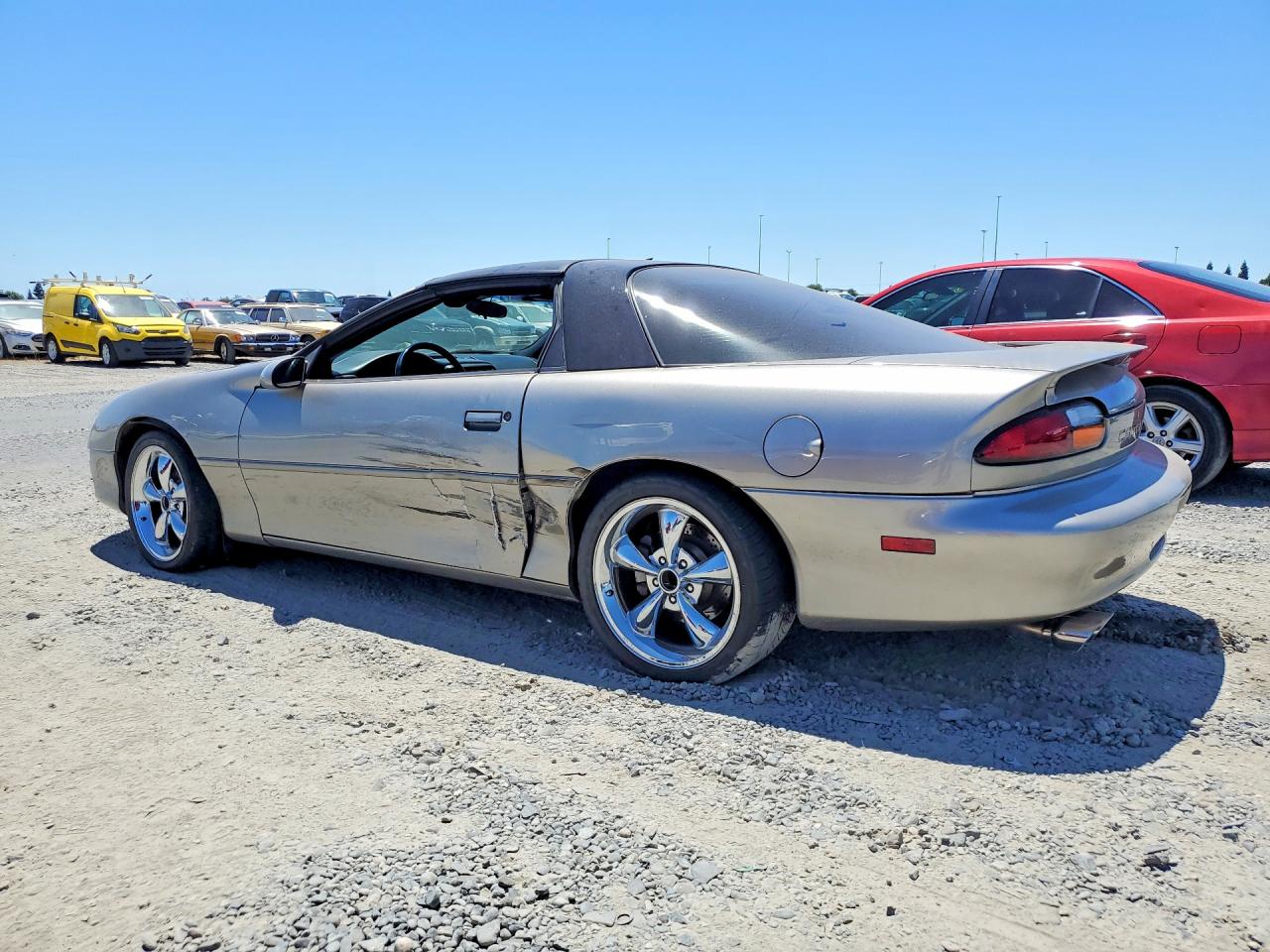 2002 Chevrolet Camaro Z28 Серебряный vin: 2G1FP22G822121493