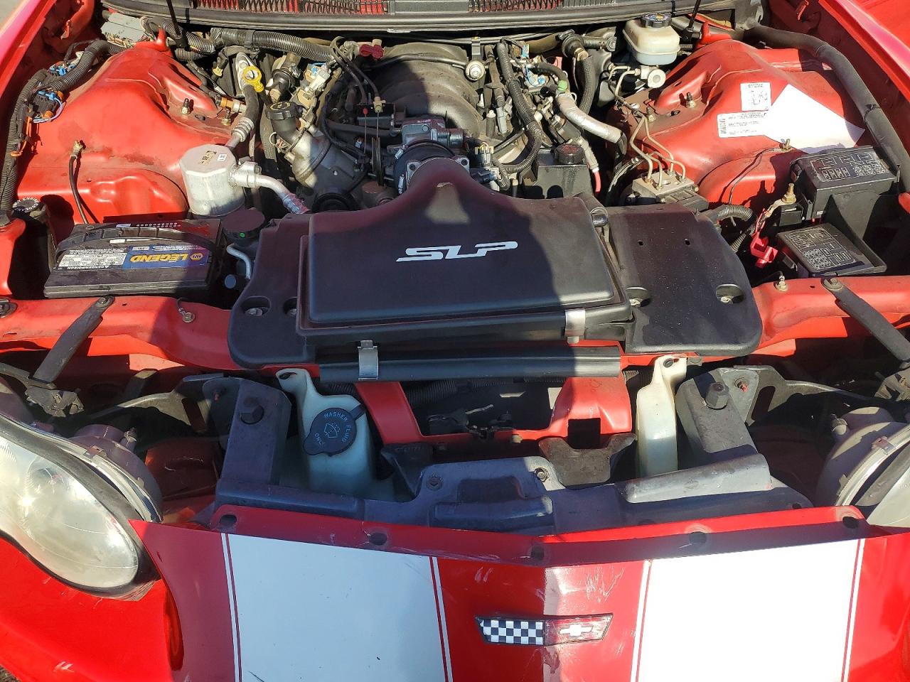 2002 Chevrolet Camaro Z28 Red vin: 2G1FP22G922116173