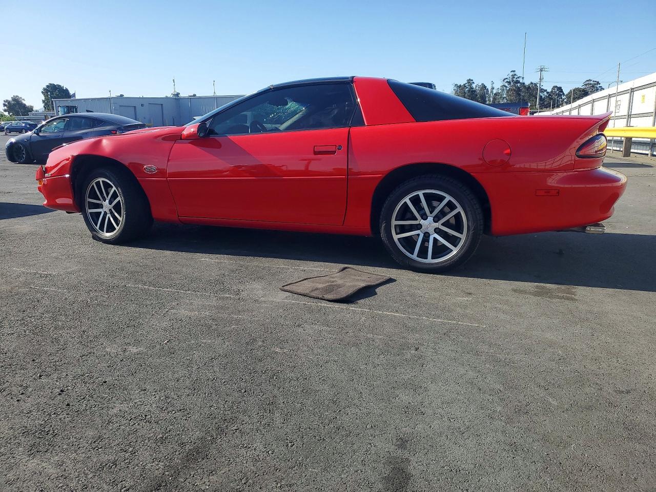 2002 Chevrolet Camaro Z28 Red vin: 2G1FP22G922116173