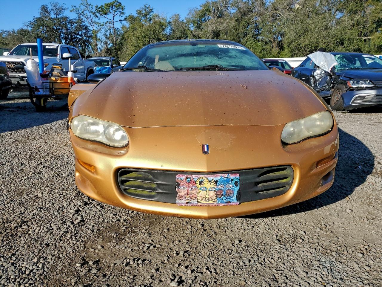 1998 Chevrolet Camaro Z28 Золотой vin: 2G1FP22G9W2149602