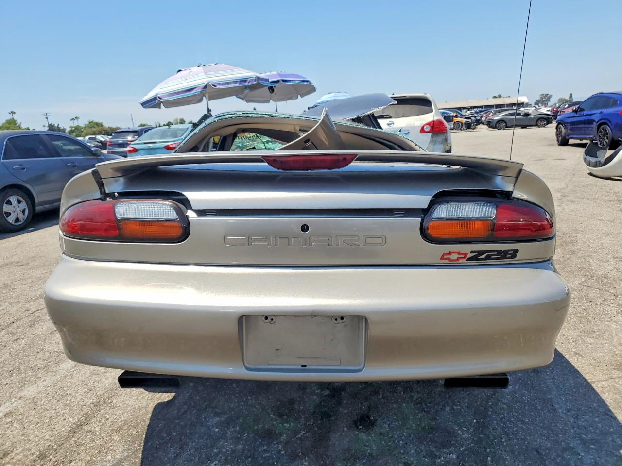 1999 Chevrolet Camaro Z28 Gray vin: 2G1FP22G9X2103897
