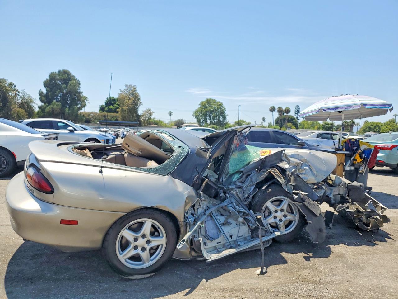 1999 Chevrolet Camaro Z28 Gray vin: 2G1FP22G9X2103897