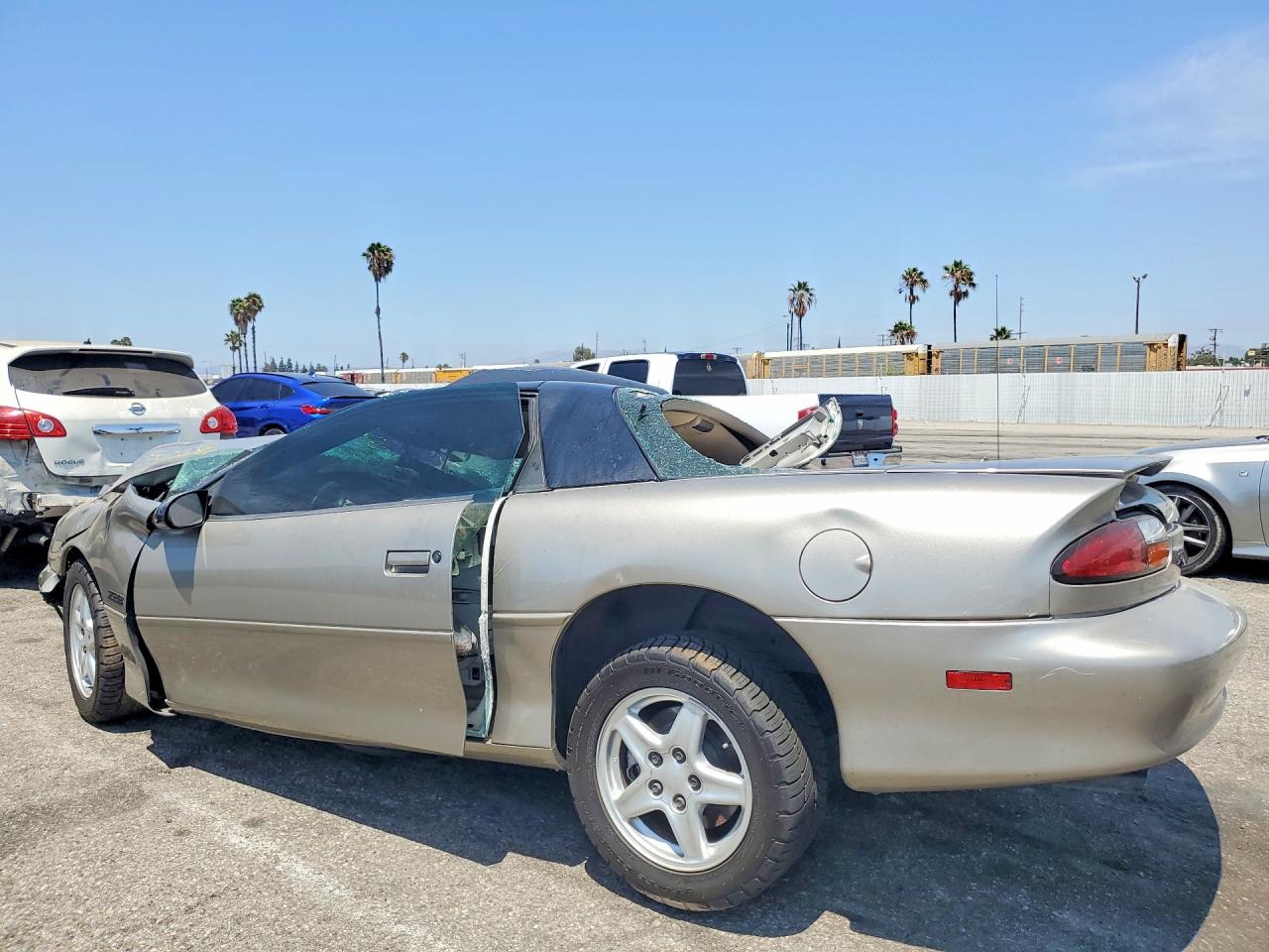 1999 Chevrolet Camaro Z28 Gray vin: 2G1FP22G9X2103897