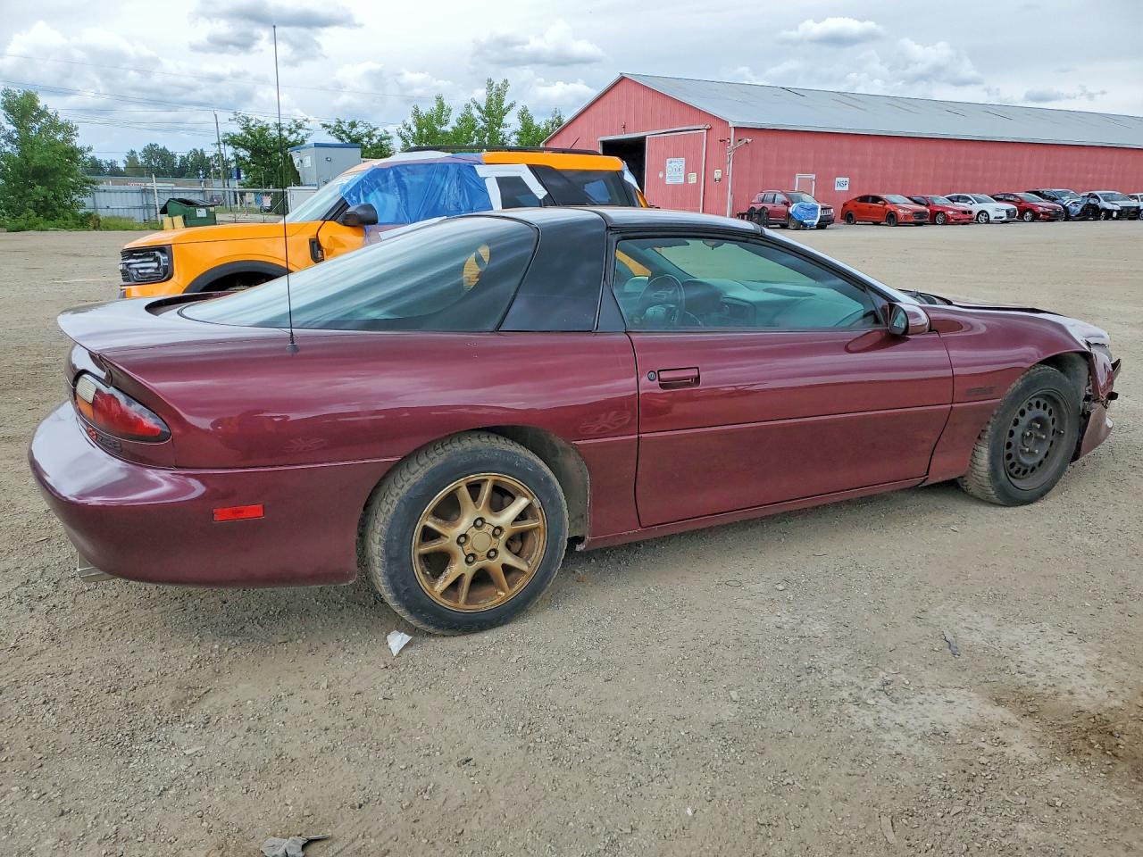 2002 Chevrolet Camaro Z28 Burgundy vin: 2G1FP22GX22136612