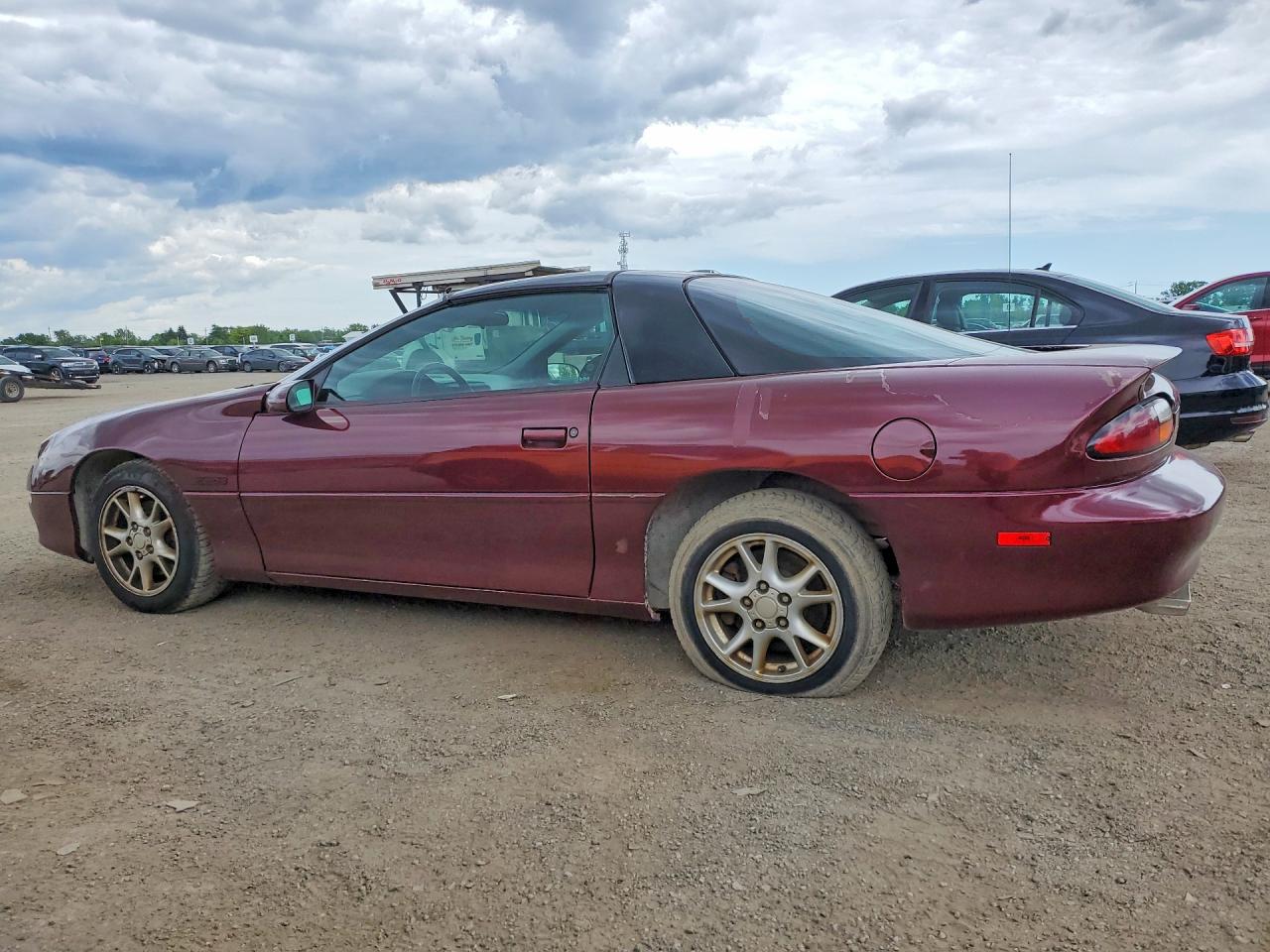 2002 Chevrolet Camaro Z28 Burgundy vin: 2G1FP22GX22136612
