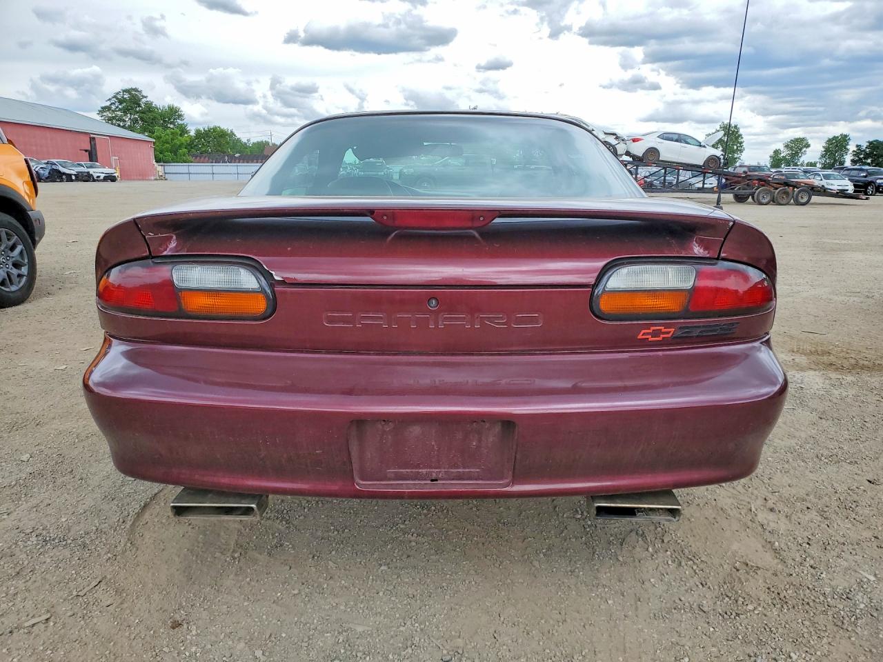 2002 Chevrolet Camaro Z28 Burgundy vin: 2G1FP22GX22136612