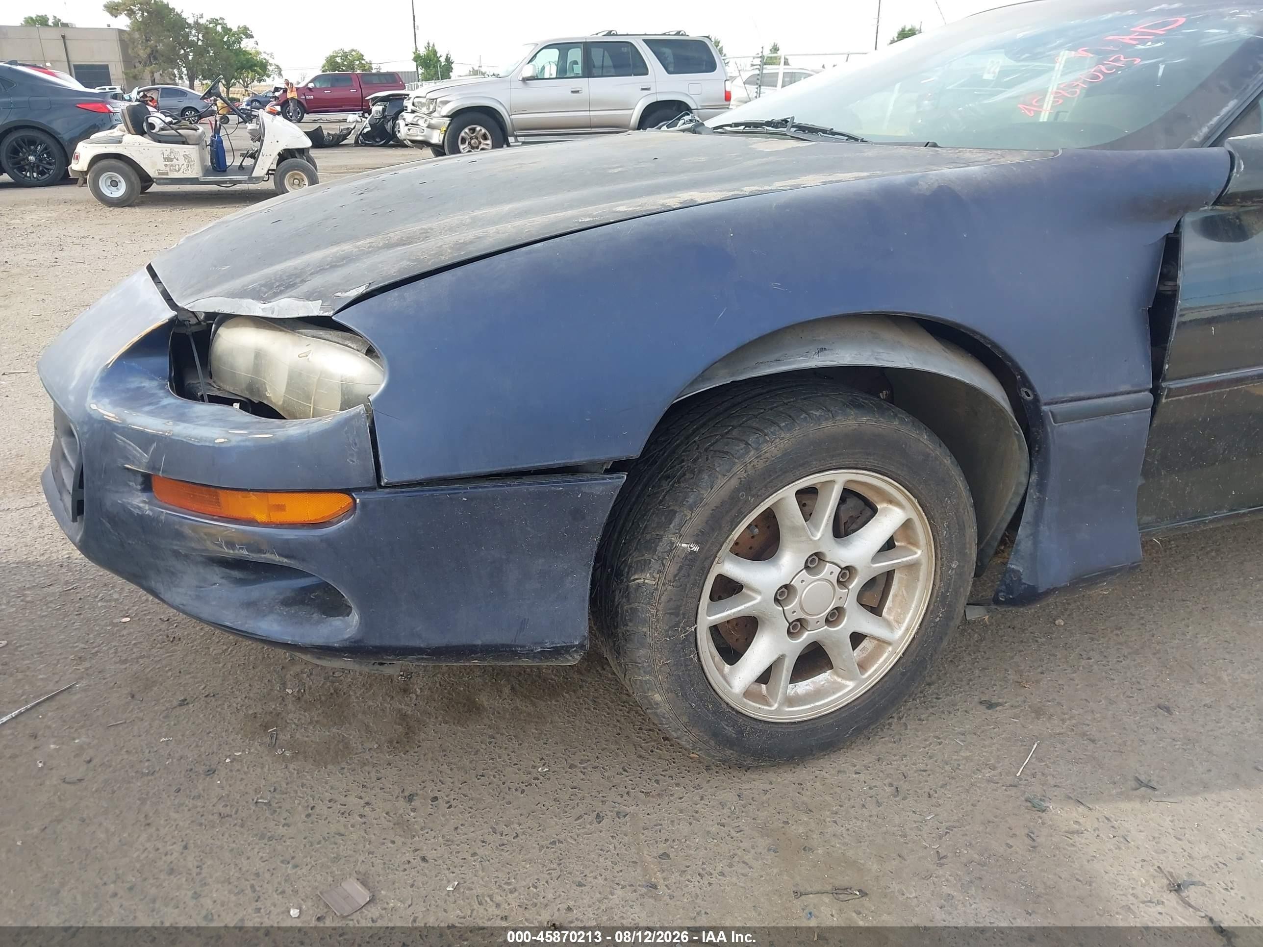 2002 Chevrolet Camaro Police Pkg Police Pkg B4c Black vin: 2G1FP22GX22137629