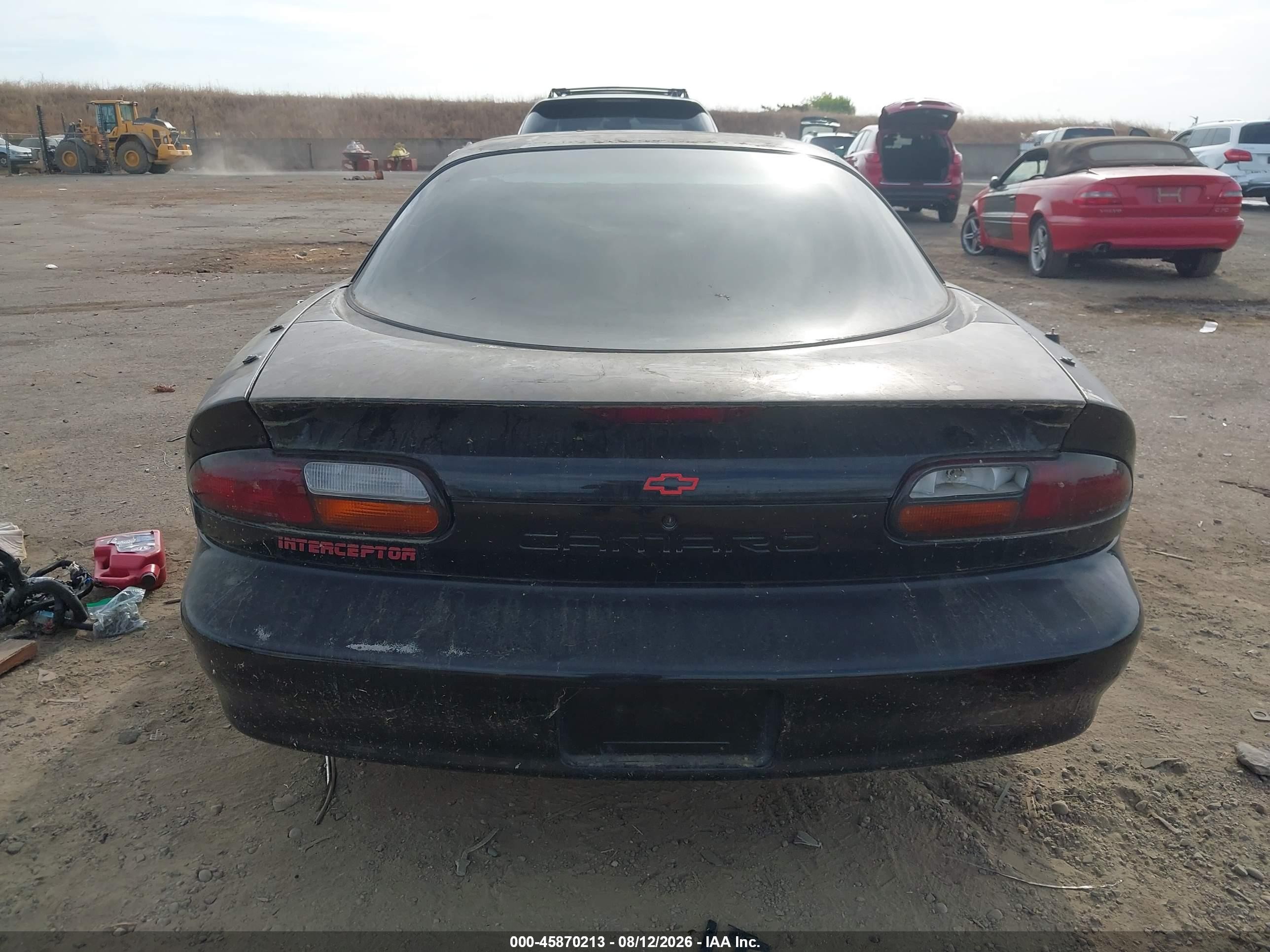 2002 Chevrolet Camaro Police Pkg Police Pkg B4c Black vin: 2G1FP22GX22137629