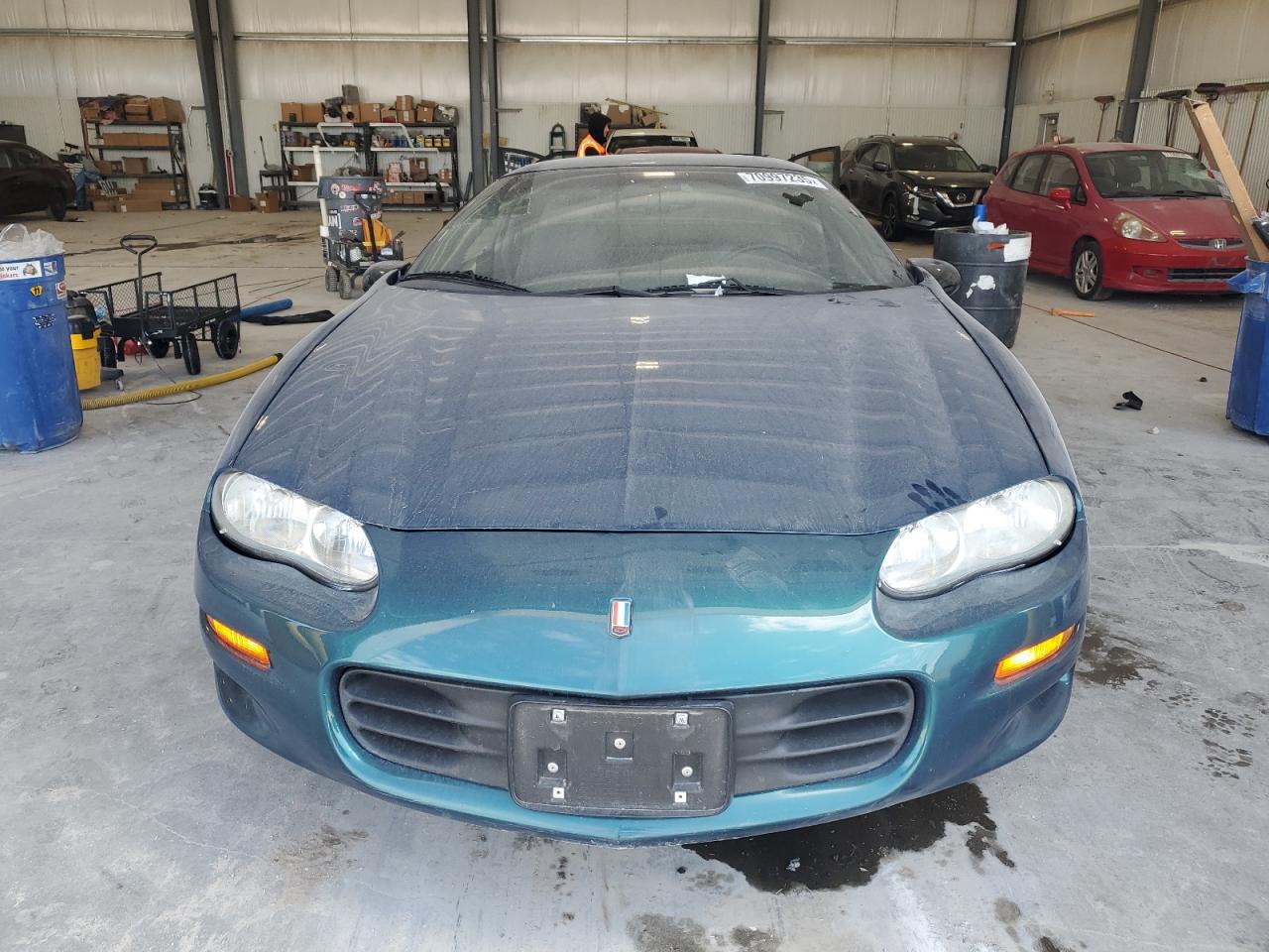 1998 Chevrolet Camaro Z28 Green vin: 2G1FP22GXW2114857