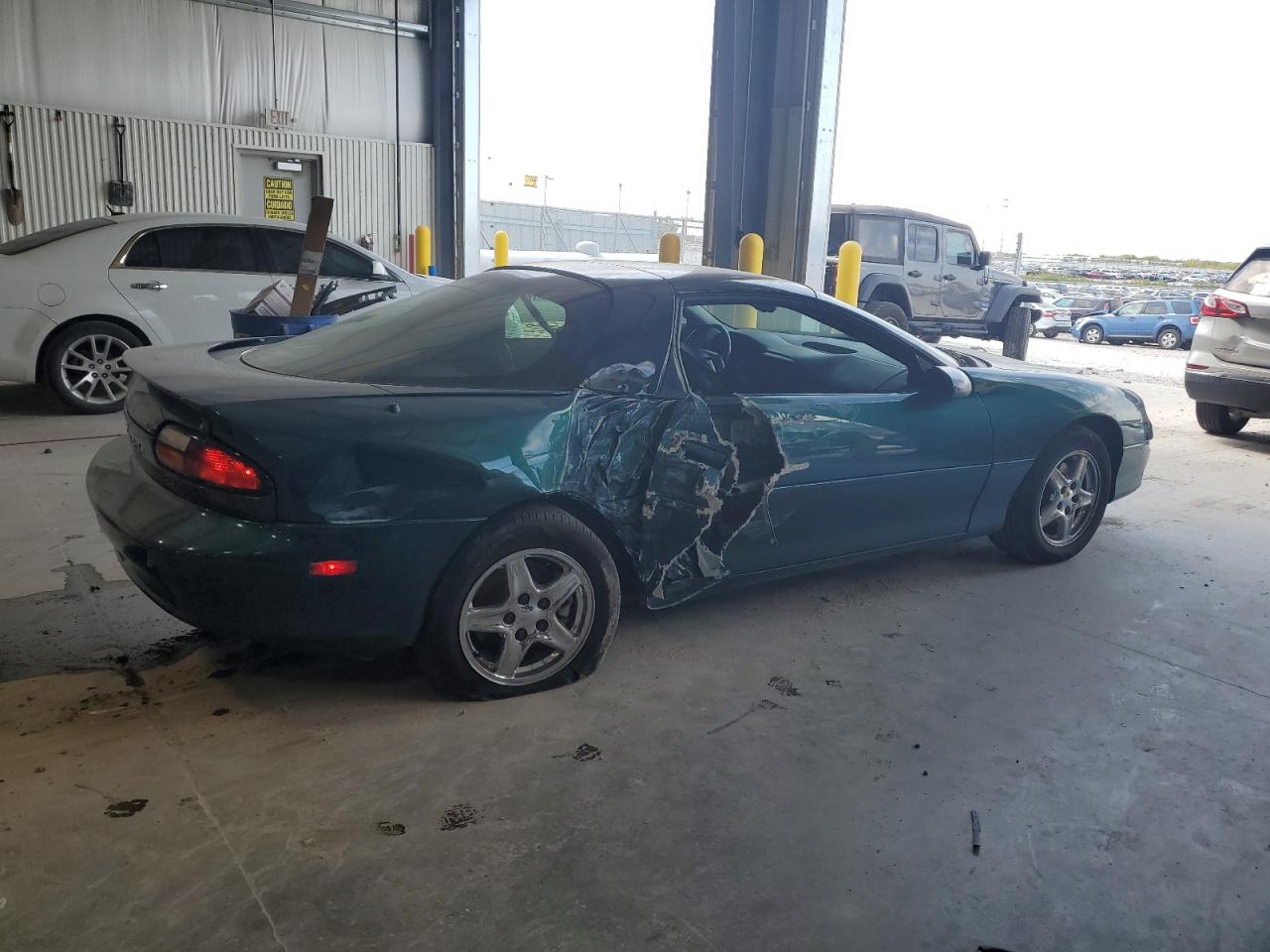 1998 Chevrolet Camaro Z28 Green vin: 2G1FP22GXW2114857