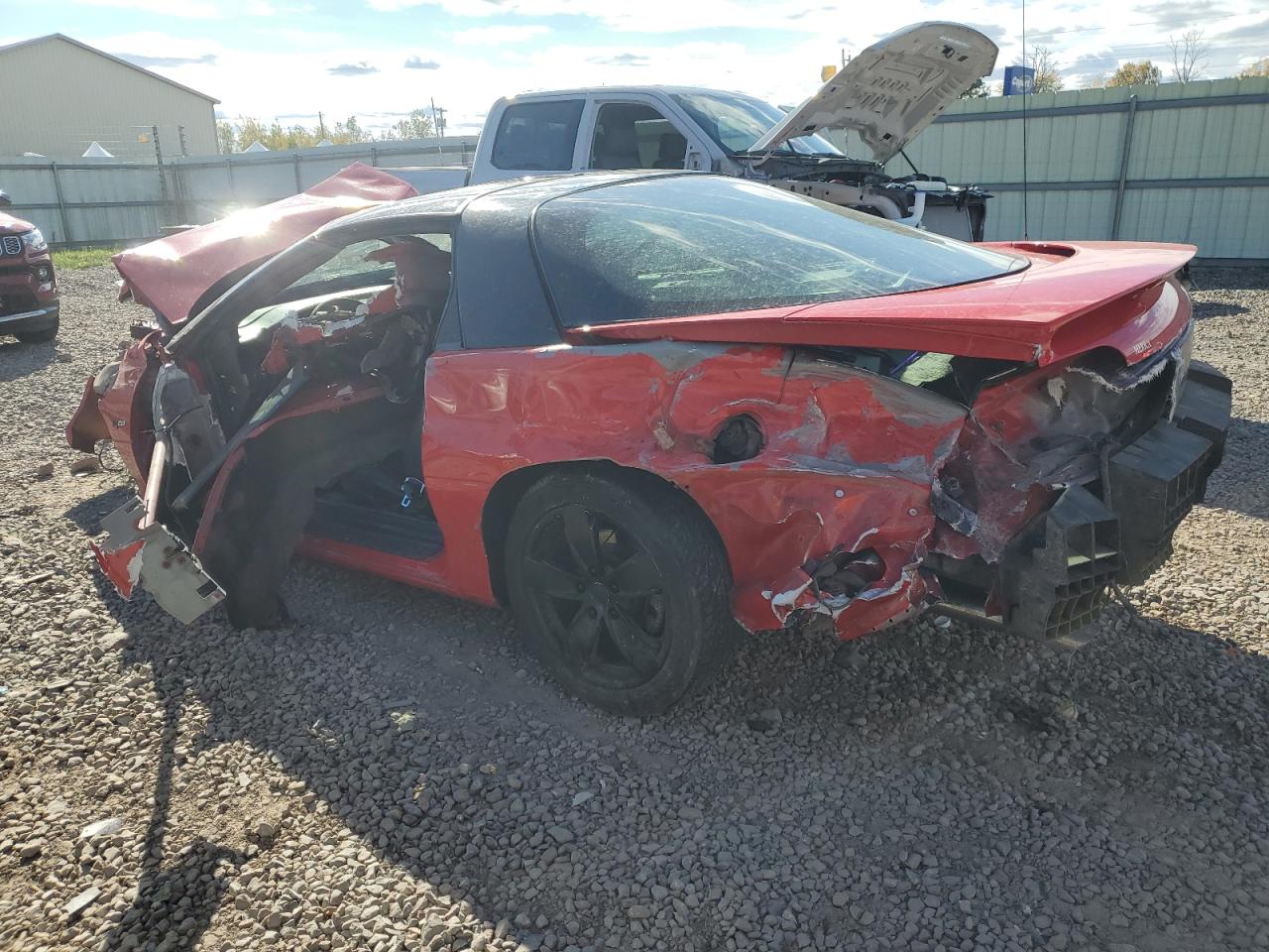 1998 Chevrolet Camaro Z28 Red vin: 2G1FP22GXW2152976