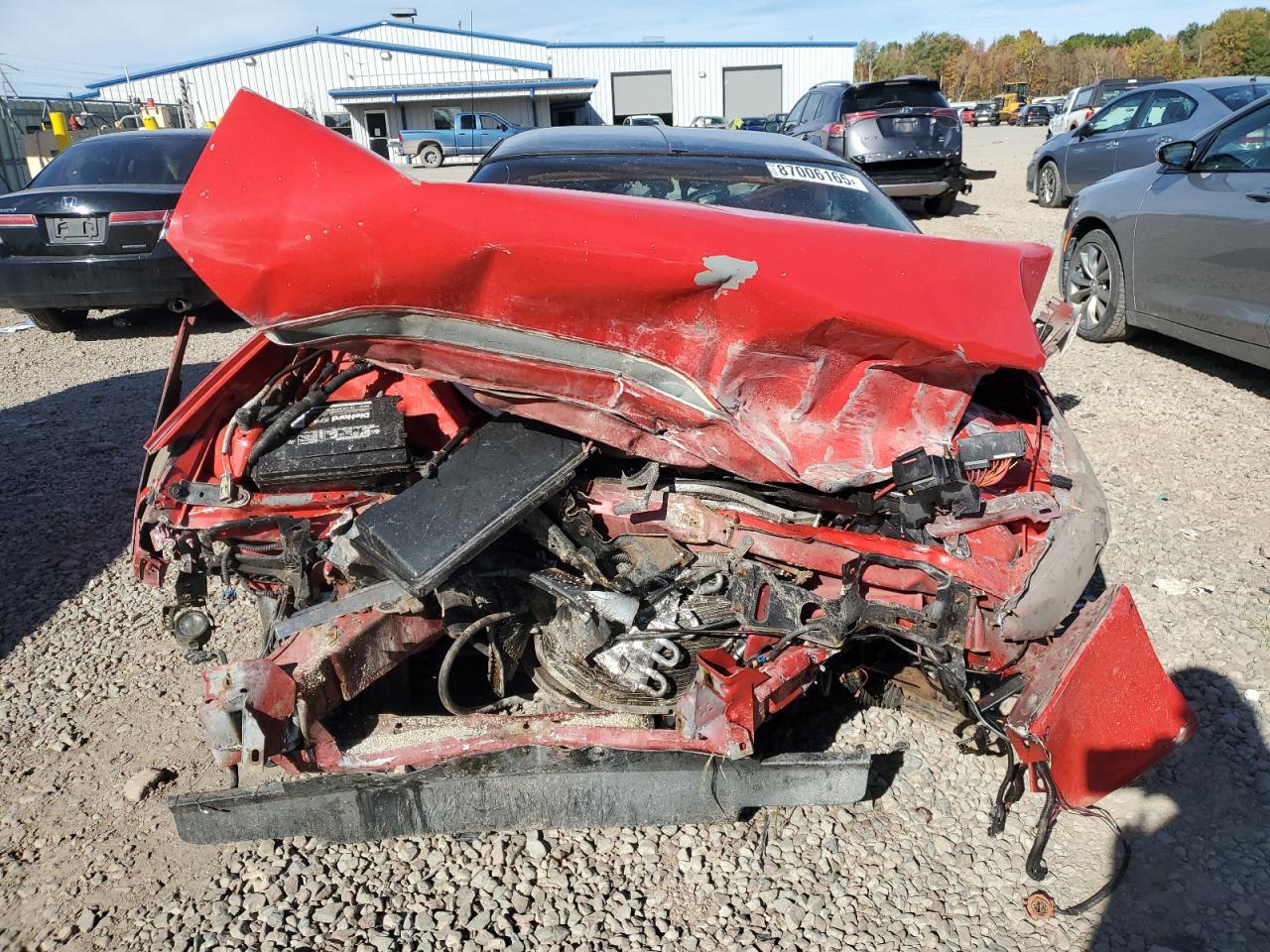 1998 Chevrolet Camaro Z28 Red vin: 2G1FP22GXW2152976