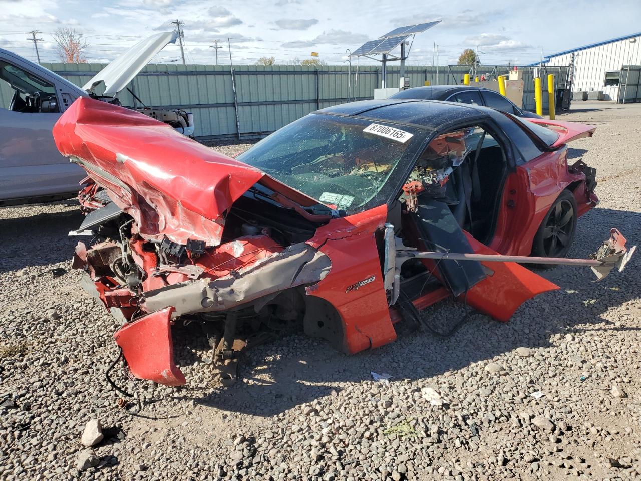 1998 Chevrolet Camaro Z28 Red vin: 2G1FP22GXW2152976