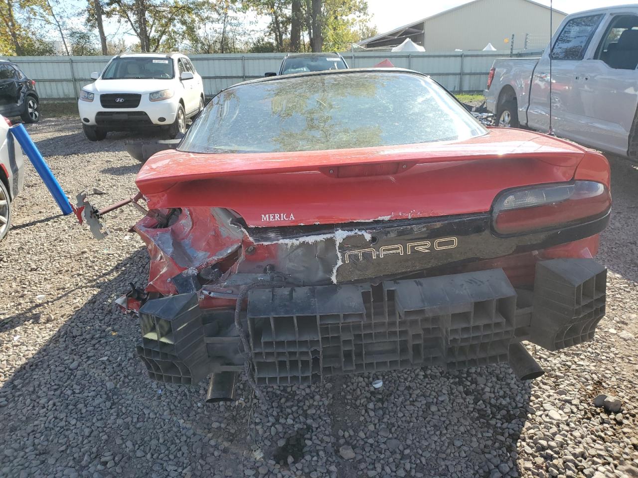 1998 Chevrolet Camaro Z28 Red vin: 2G1FP22GXW2152976