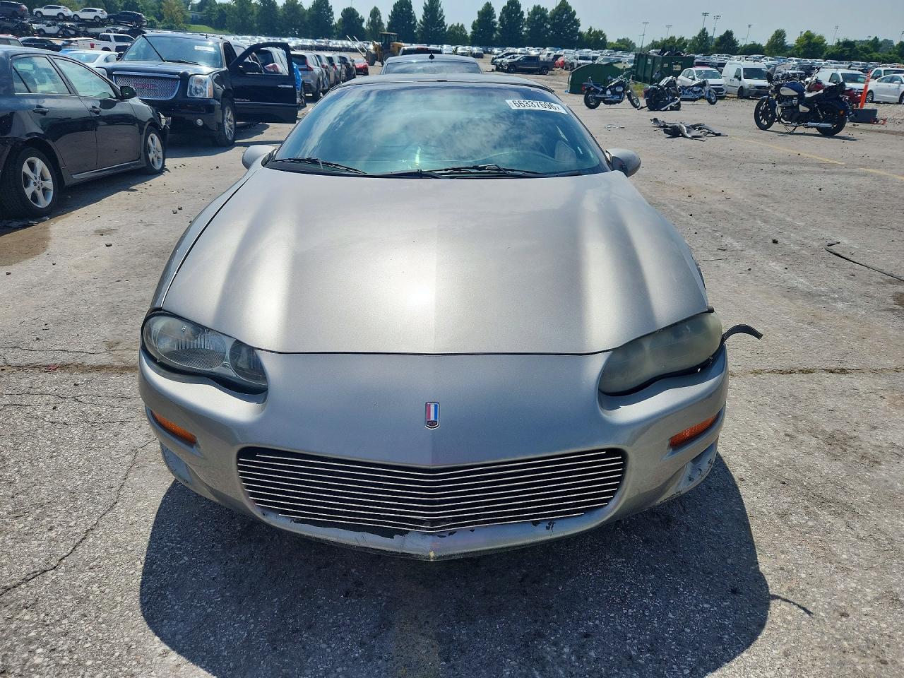 2001 Chevrolet Camaro Silver vin: 2G1FP22K012103539
