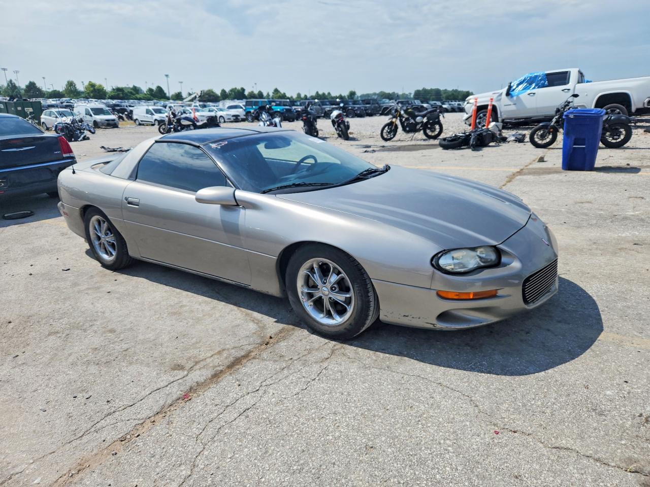 2001 Chevrolet Camaro Silver vin: 2G1FP22K012103539