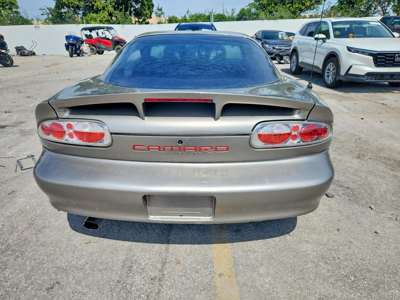 2001 Chevrolet Camaro Silver vin: 2G1FP22K012103539