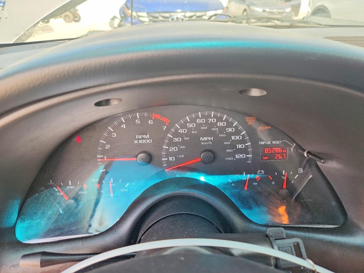 2001 Chevrolet Camaro Silver vin: 2G1FP22K012103539